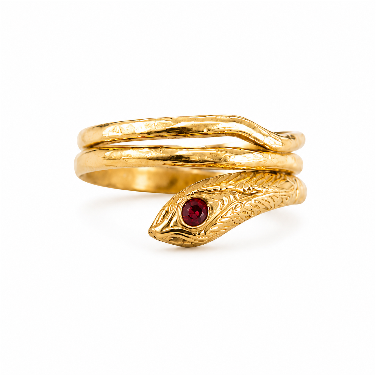 Anello Serpentina In Oro 18k GRAB08