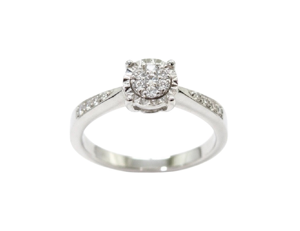 DonnaOro Anello Solitario DIAF4158.014