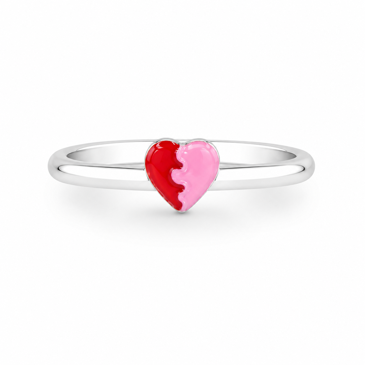 Anello Cuore Da Bambina