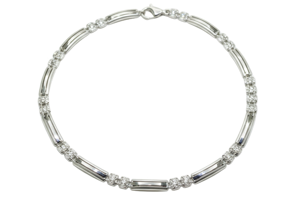 Bracciale in oro bianco 18k