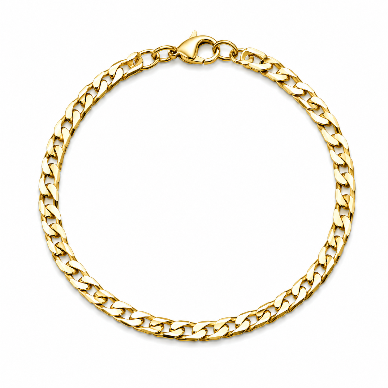 Bracciale Groumette in Oro Giallo 18k