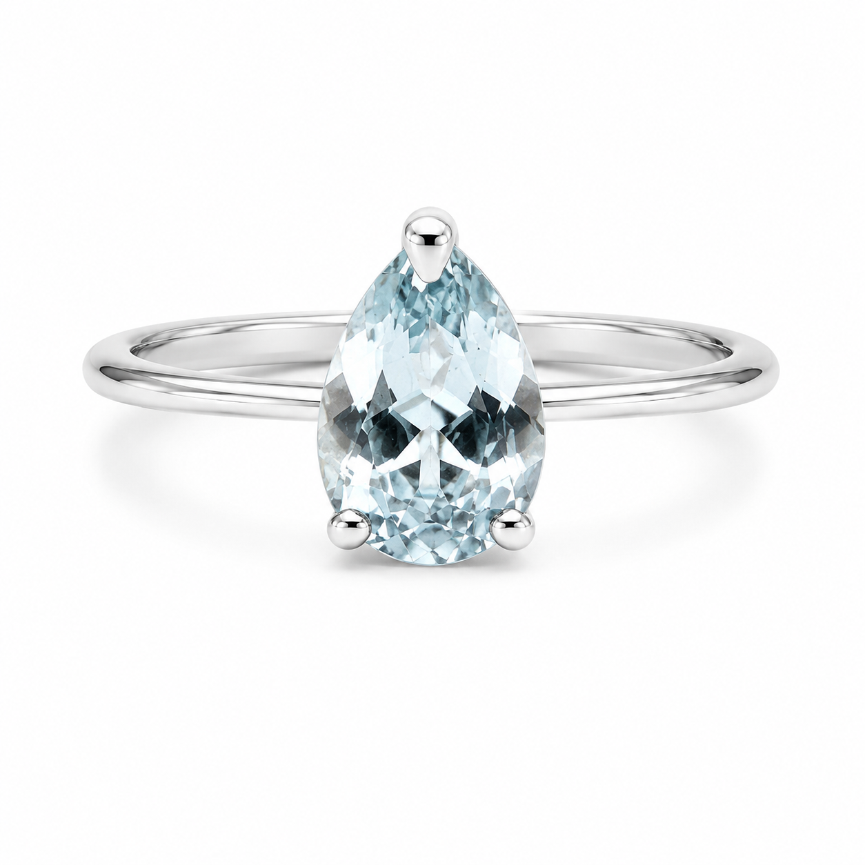 Anello in Oro Bianco 18k