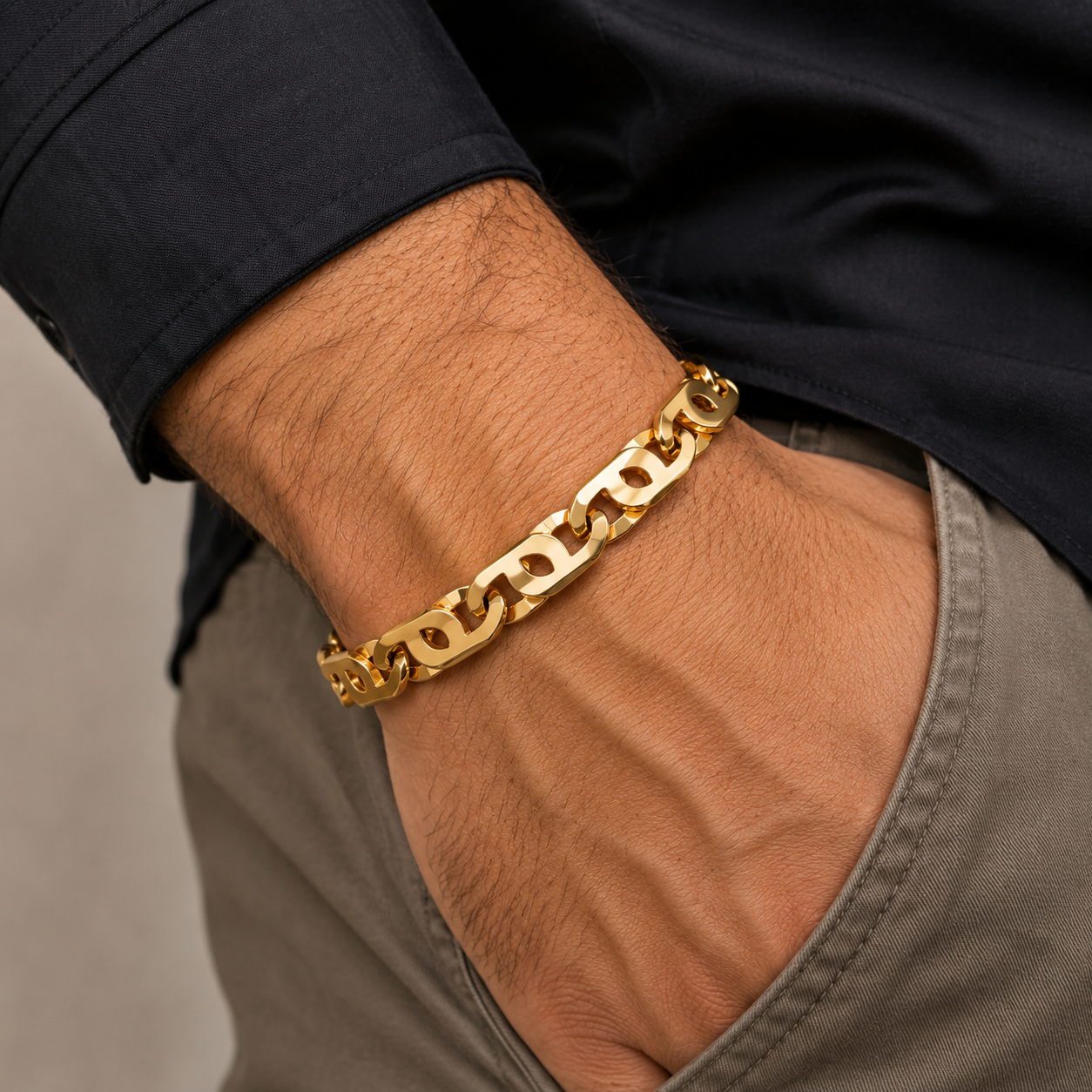 Bracciale in oro giallo 18k