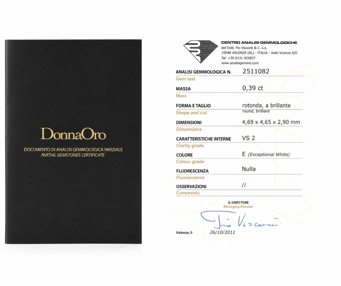 DonnaOro Collana Punto Luce 2511082