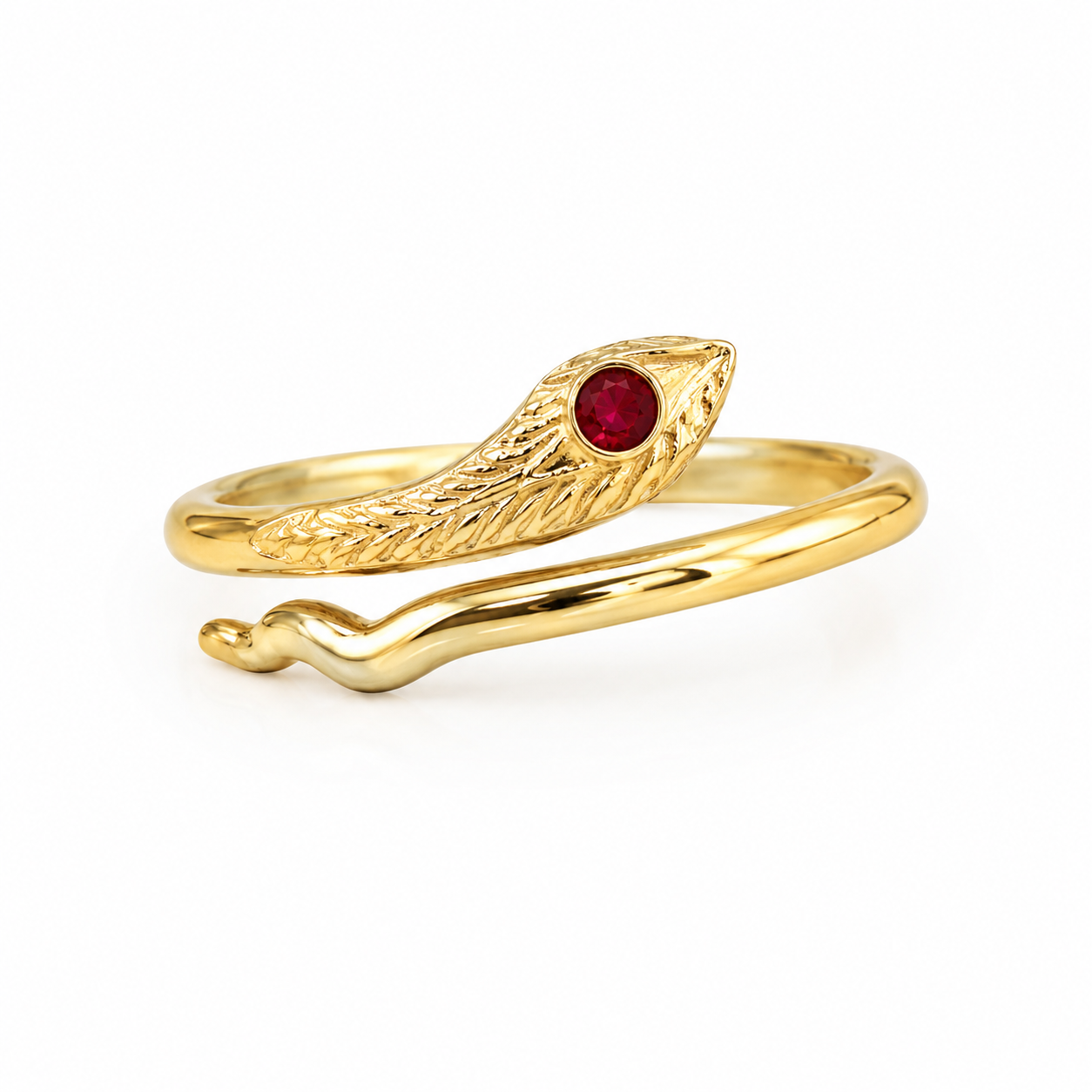 Anello Serpentina in Oro 18K GRAB04