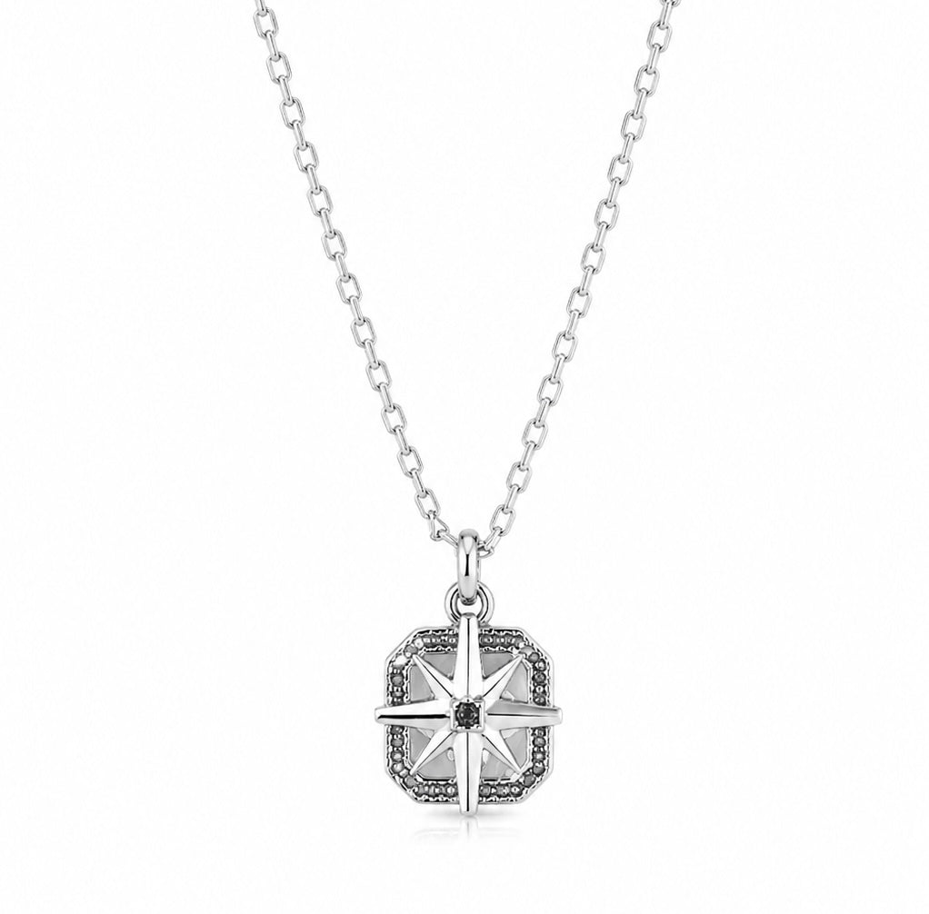 Cesare Paciotti Collana in Argento Rosa Dei Venti JPCL2302B