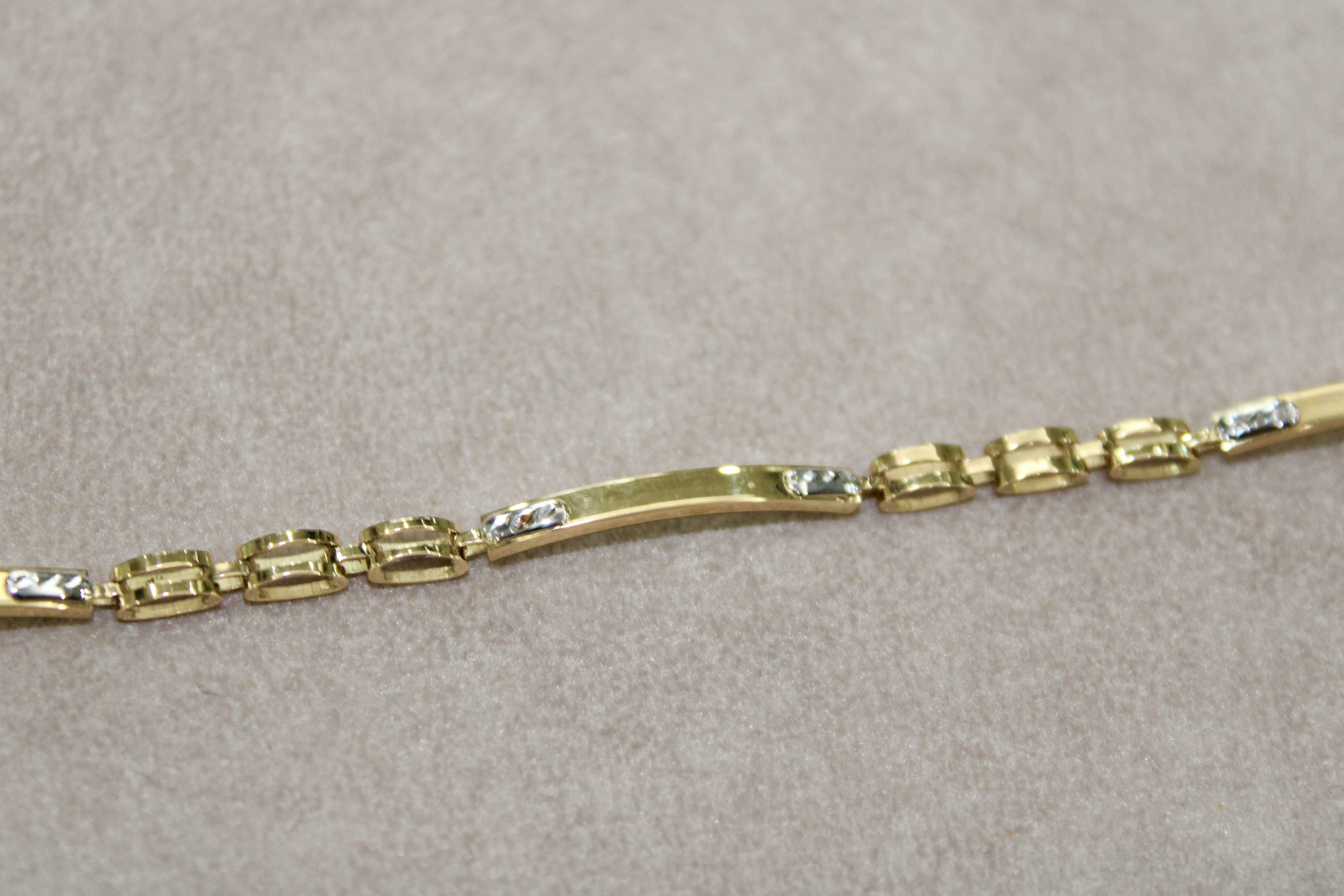Bracciale Bi-colore in oro 18k