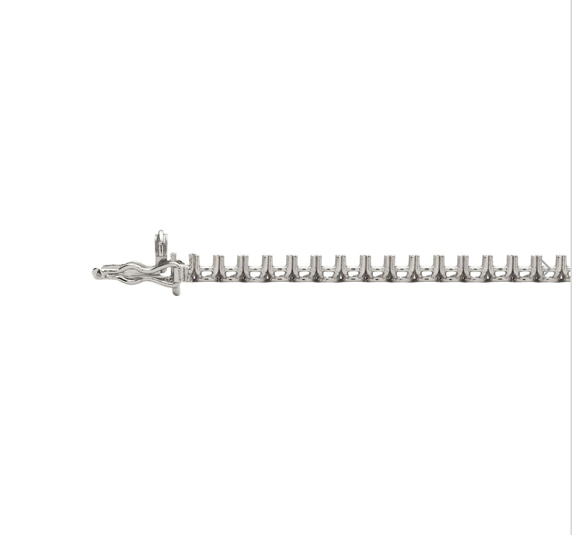 Bracciale Tennis Griffe a Filo Base Tonda