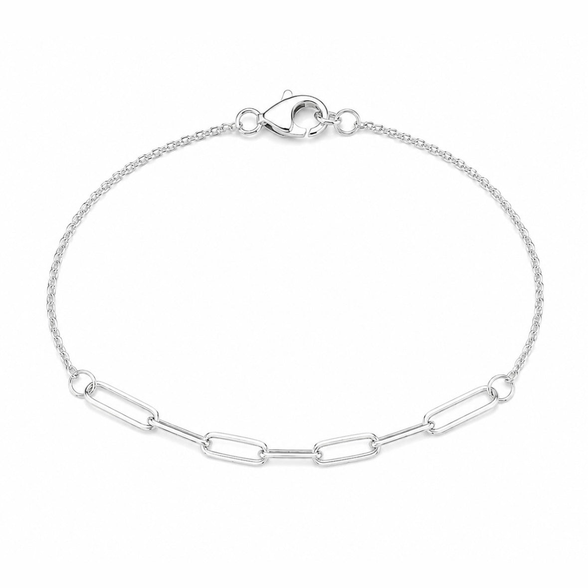 Bracciale in Oro Bianco 18K
