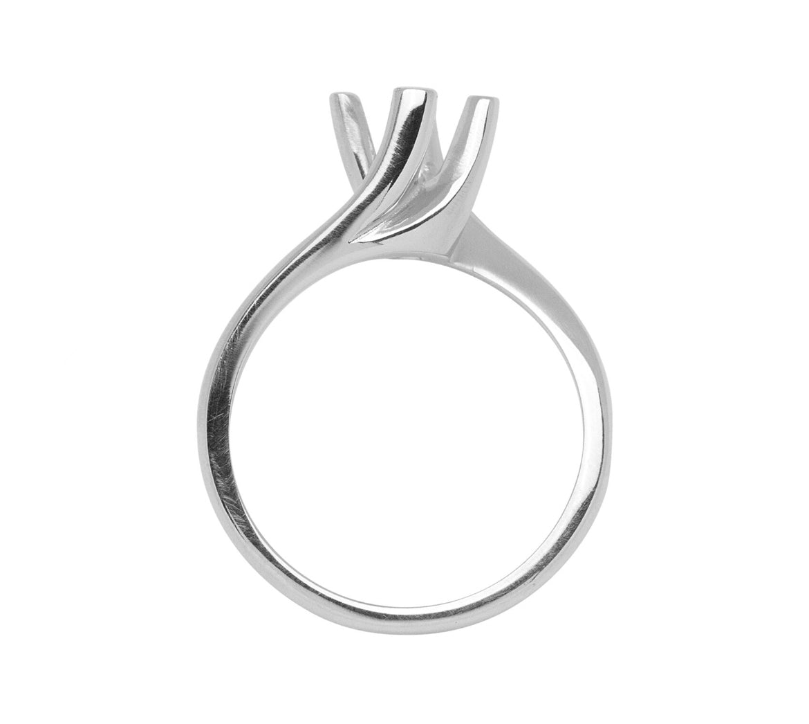 Anello Solitario Valentino Griffe Quadre