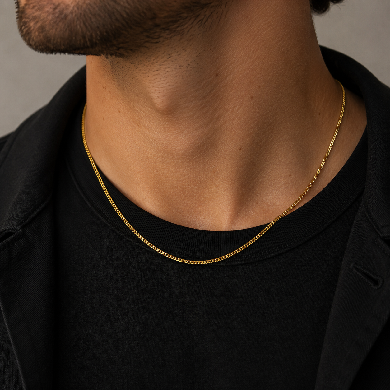 Collana Groumette in Oro Giallo 18k