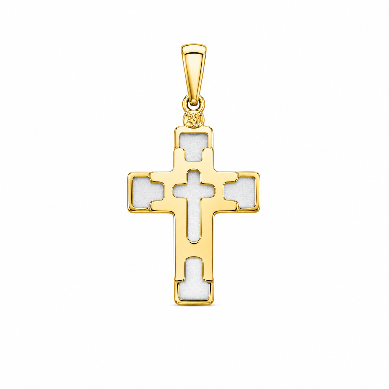 Ciondolo Croce in Oro 18k GRC22