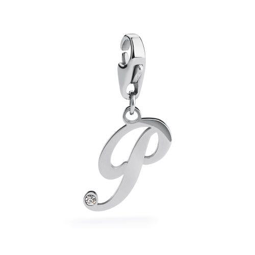 S’Agapõ Charm Happy Lettera P SHA194