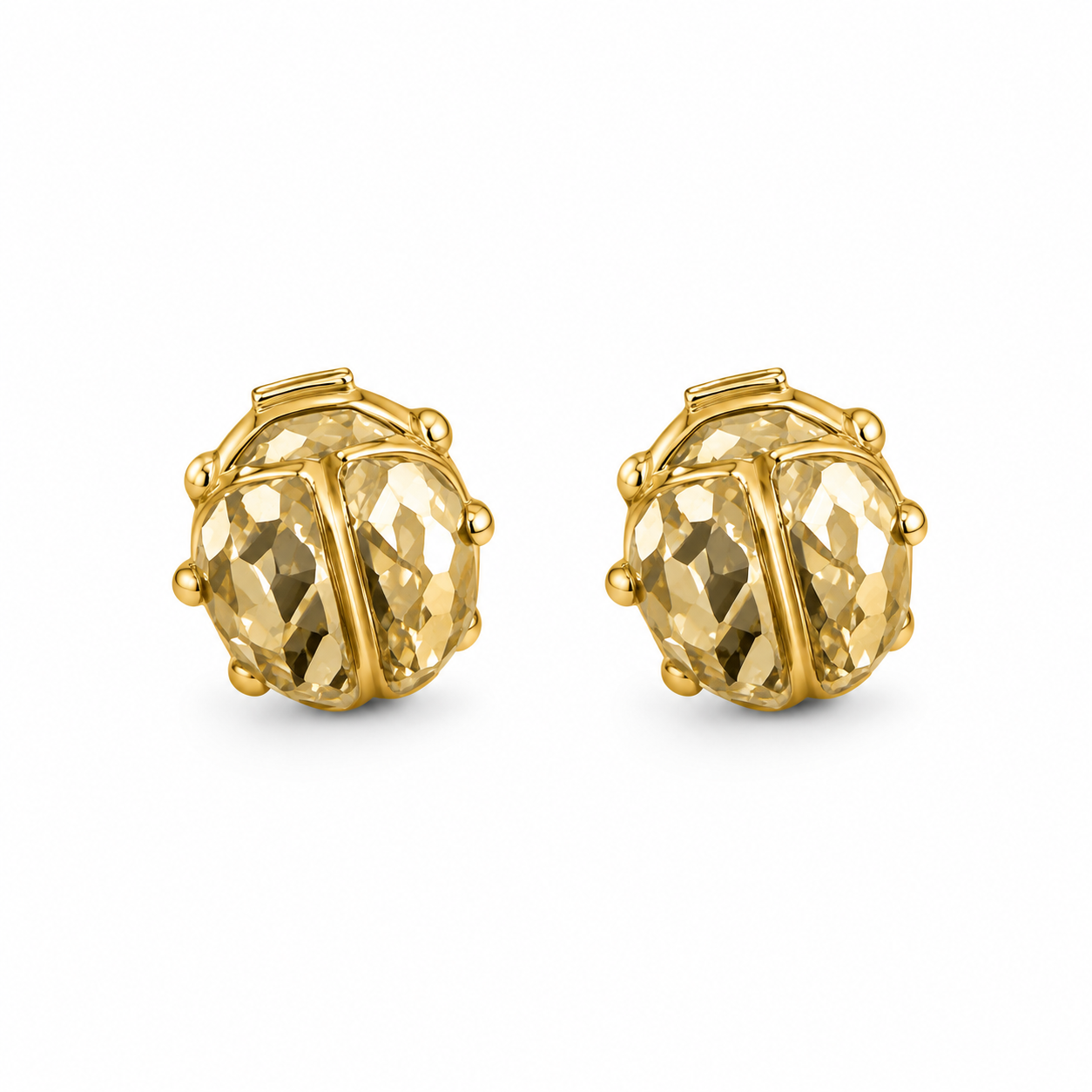 Orecchini Coccinella in Oro Giallo 18K GROR12