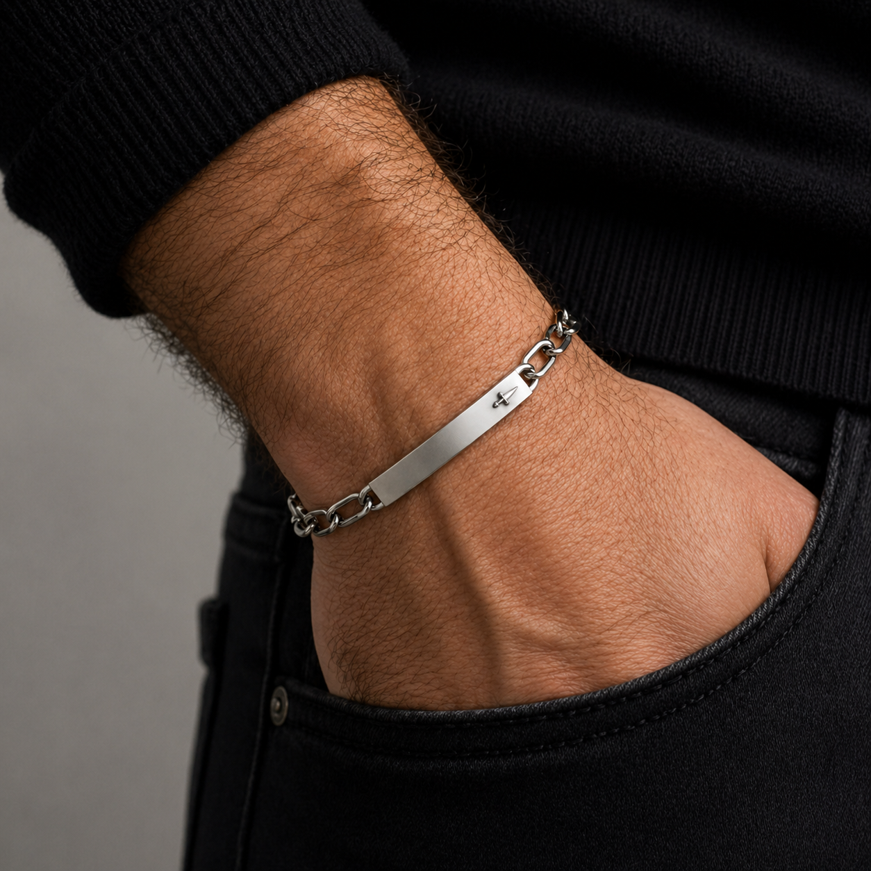 Bracciale 4US Cesare Paciotti in Argento JPBR5075B