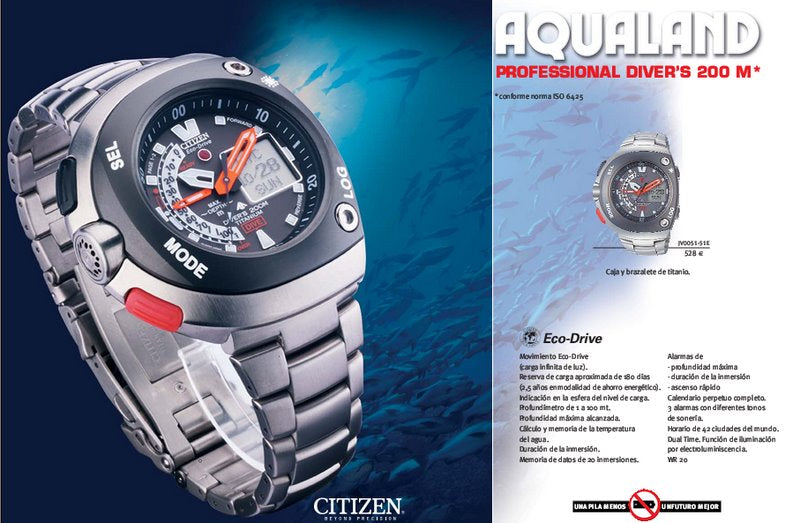 Orologio Citizen Aqualand JV0051-51E