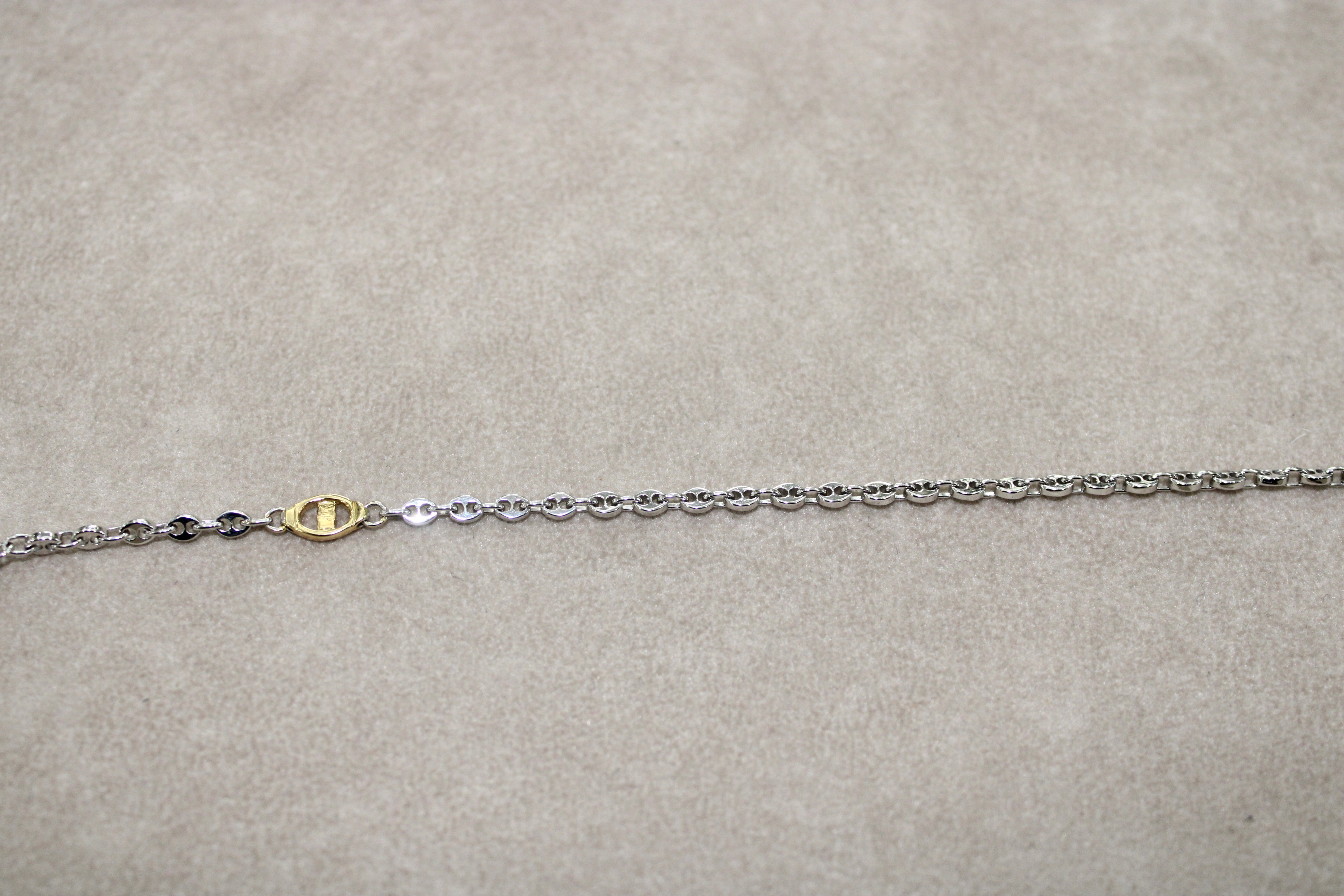 Bracciale in oro bianco 18k