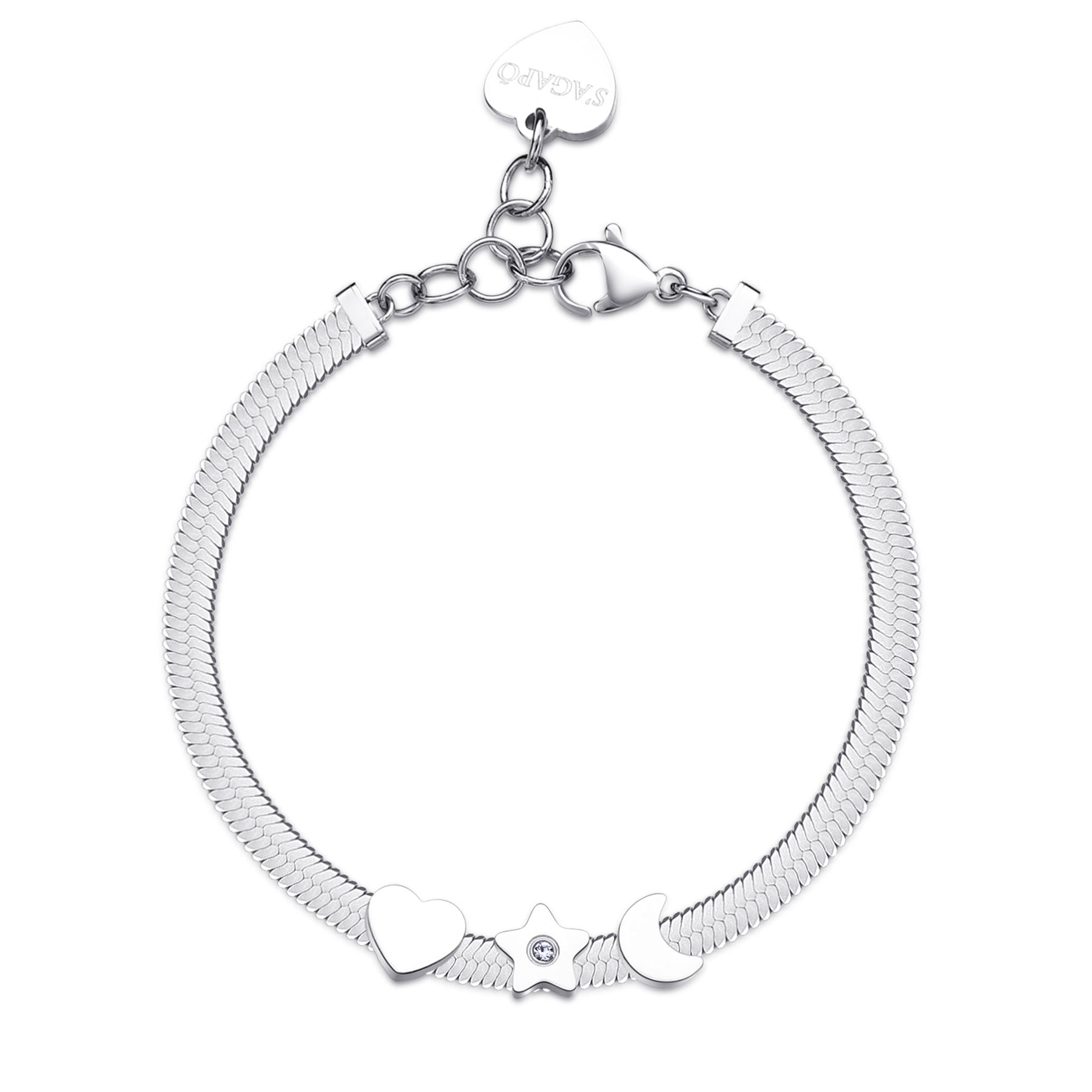 S’Agapõ Bracciale Click SCK251
