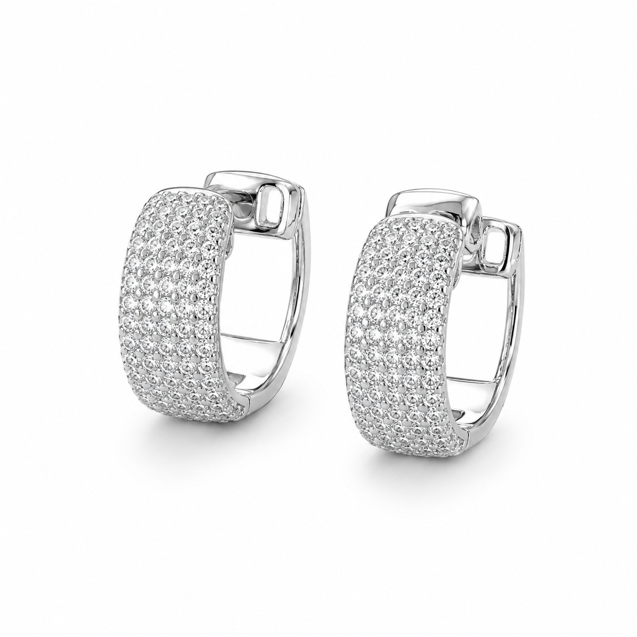 Orecchini Cerchi in Argento 925 GROA06