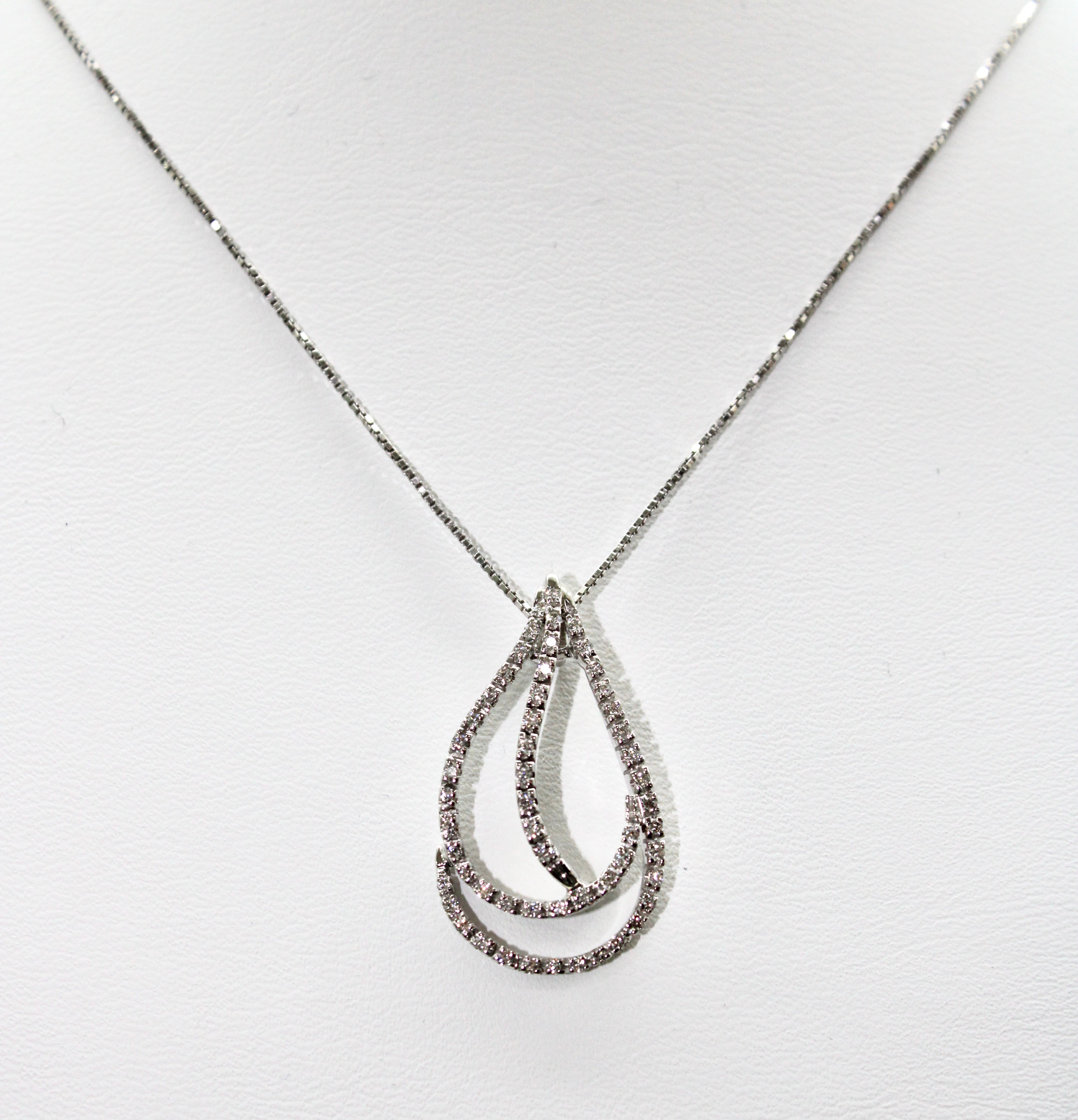 Rinaldi Collana Goccia Diamantata CC197