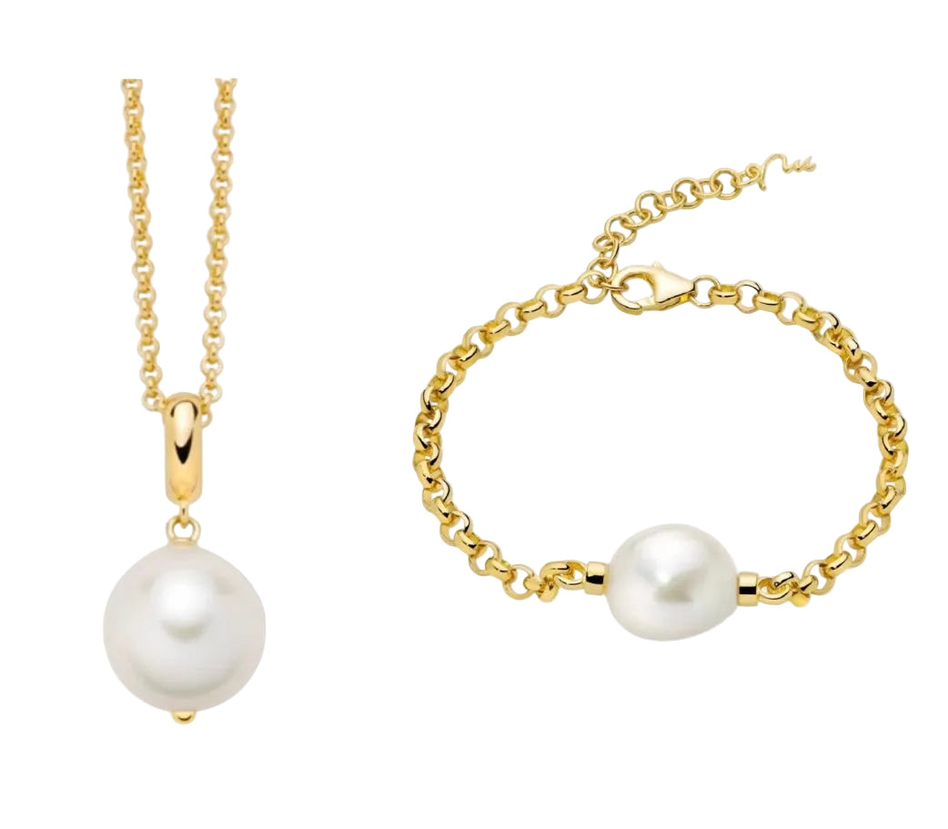 Set Miluna Collana e Bracciale PCL6540G + PBR3645G