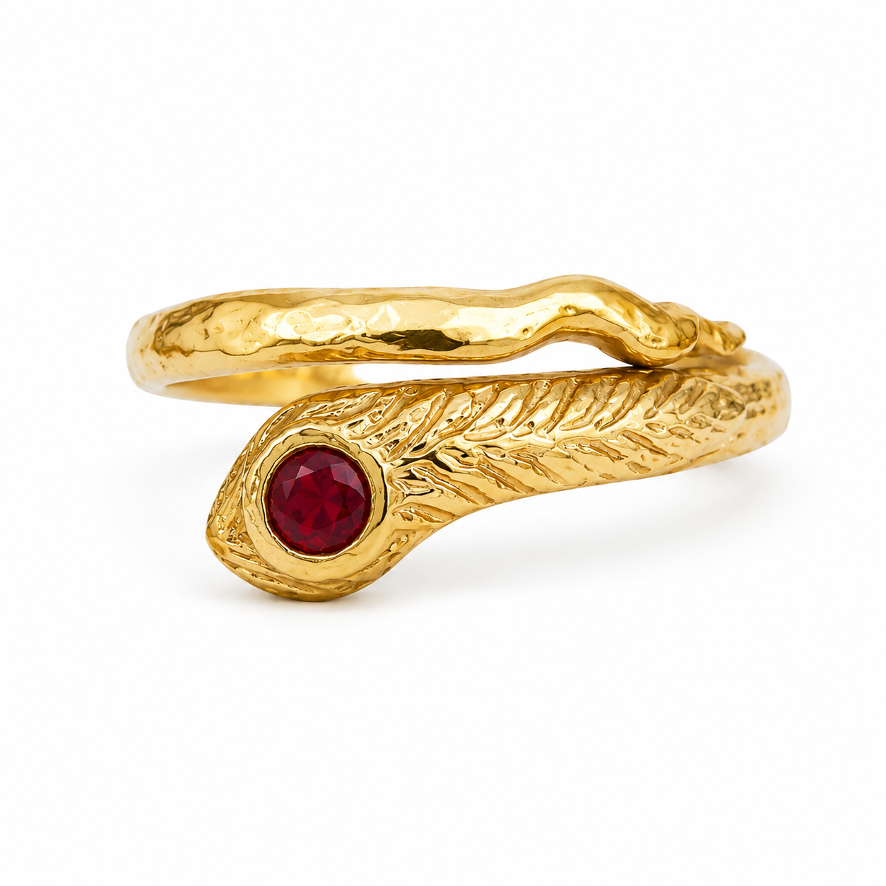 Anello Serpentina in Oro 18k GRAB02