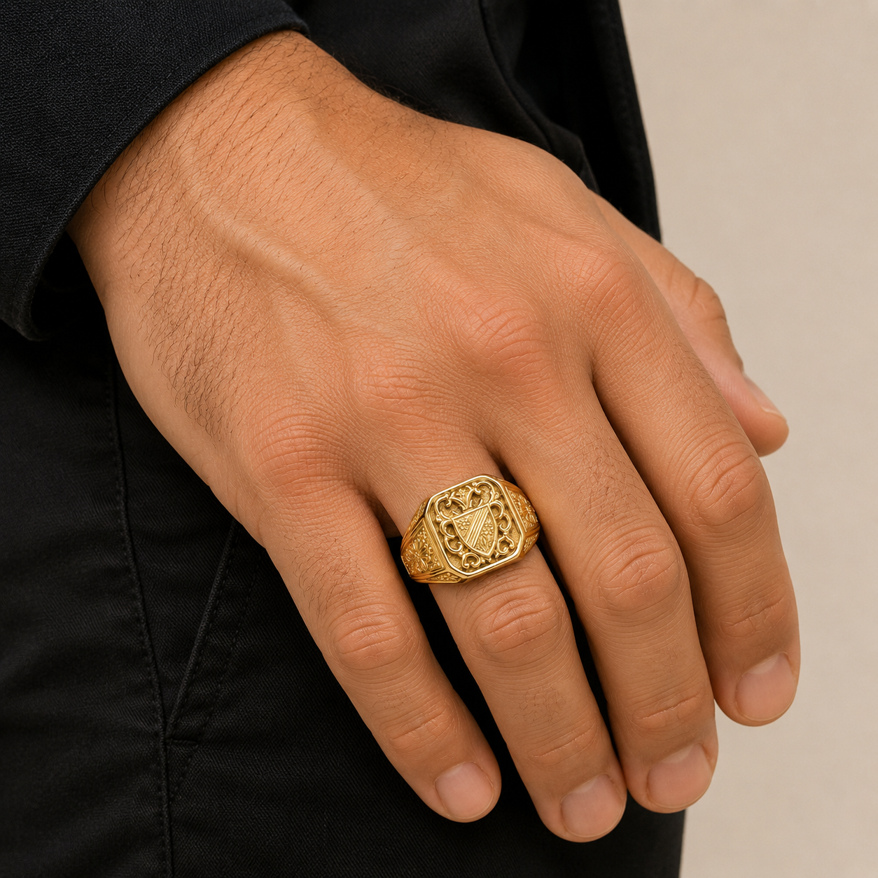 Anello Chevalier In Oro 18K GRAU06