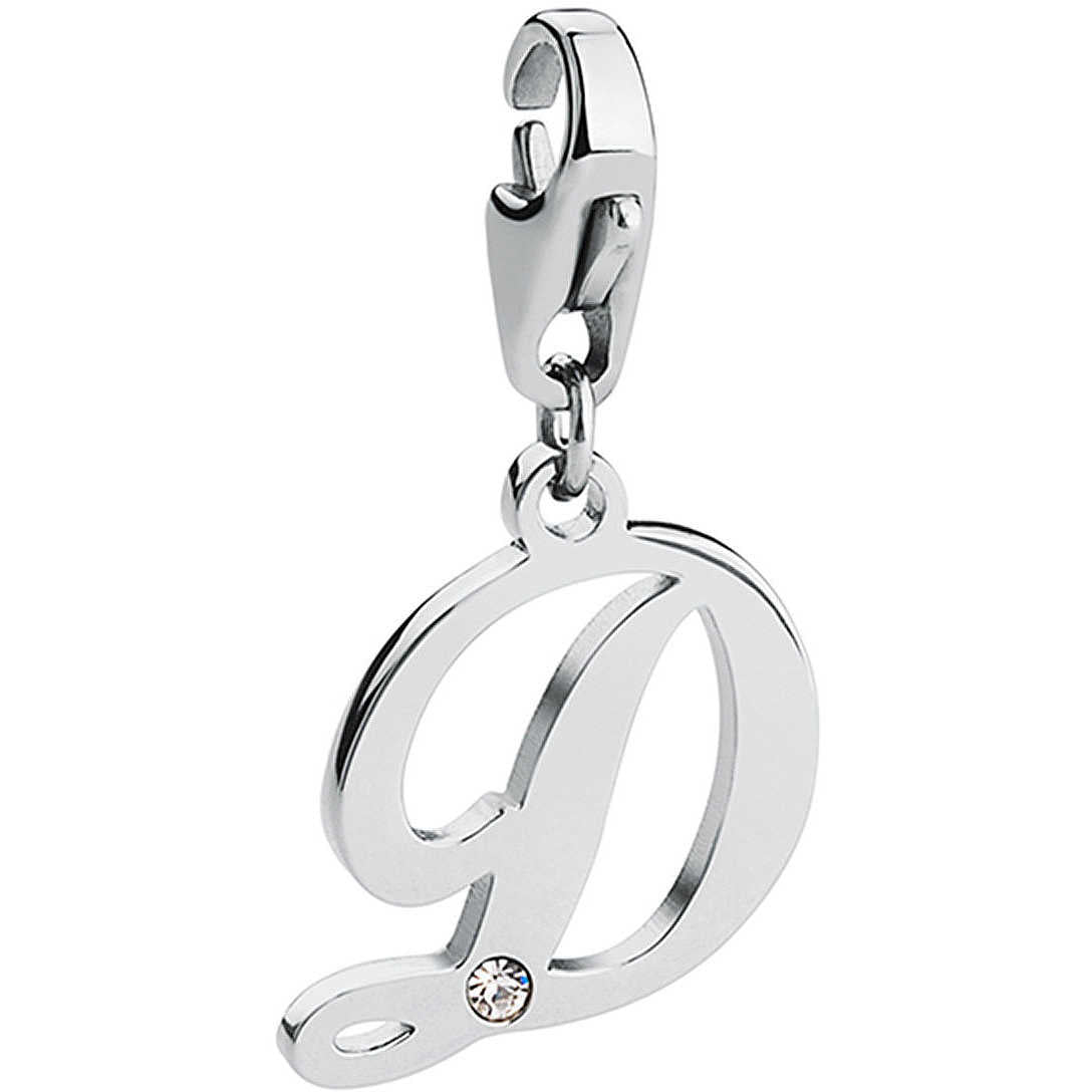 S’Agapõ Charm Happy Lettera D SHA182