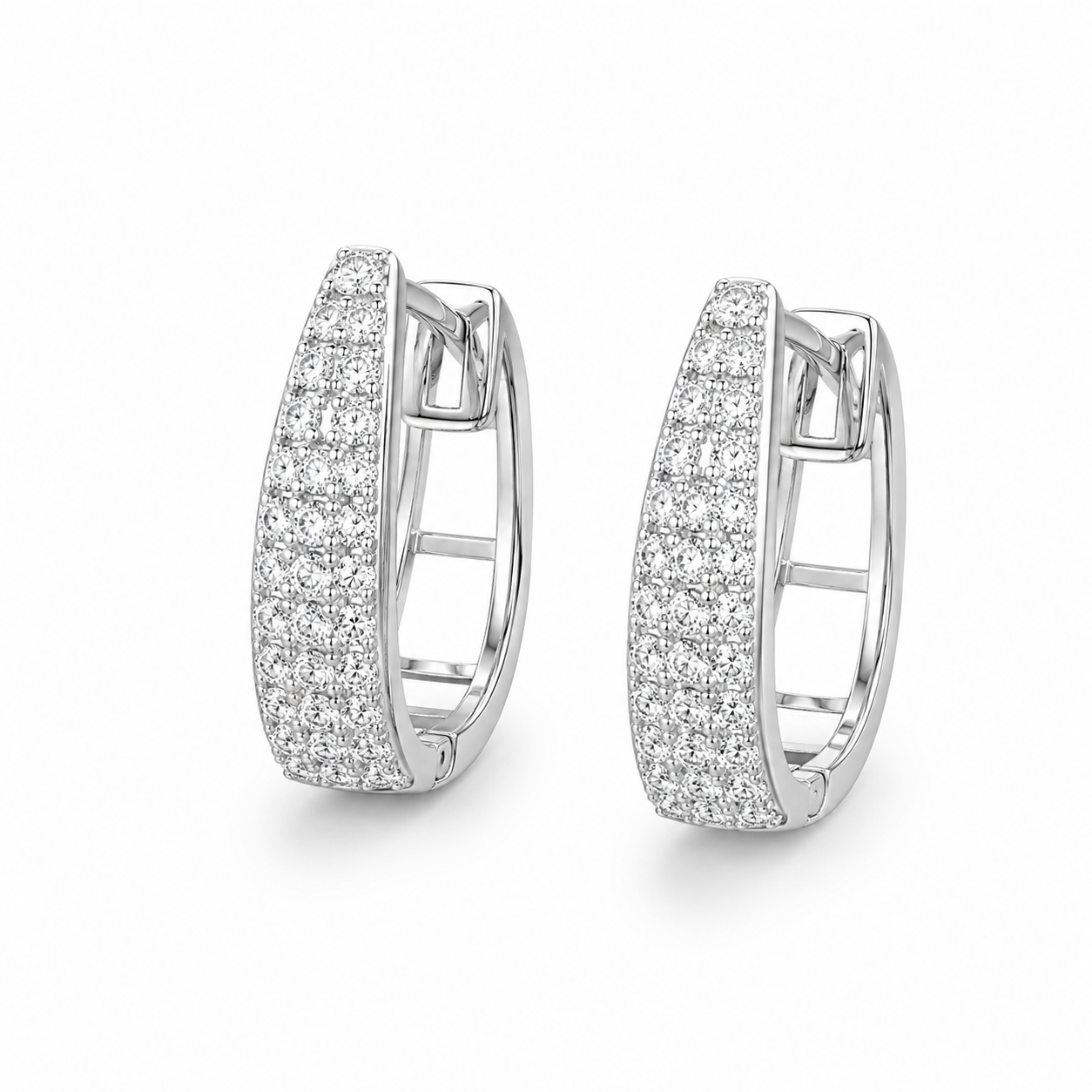 Orecchini Cerchi in Argento 925 GROA08