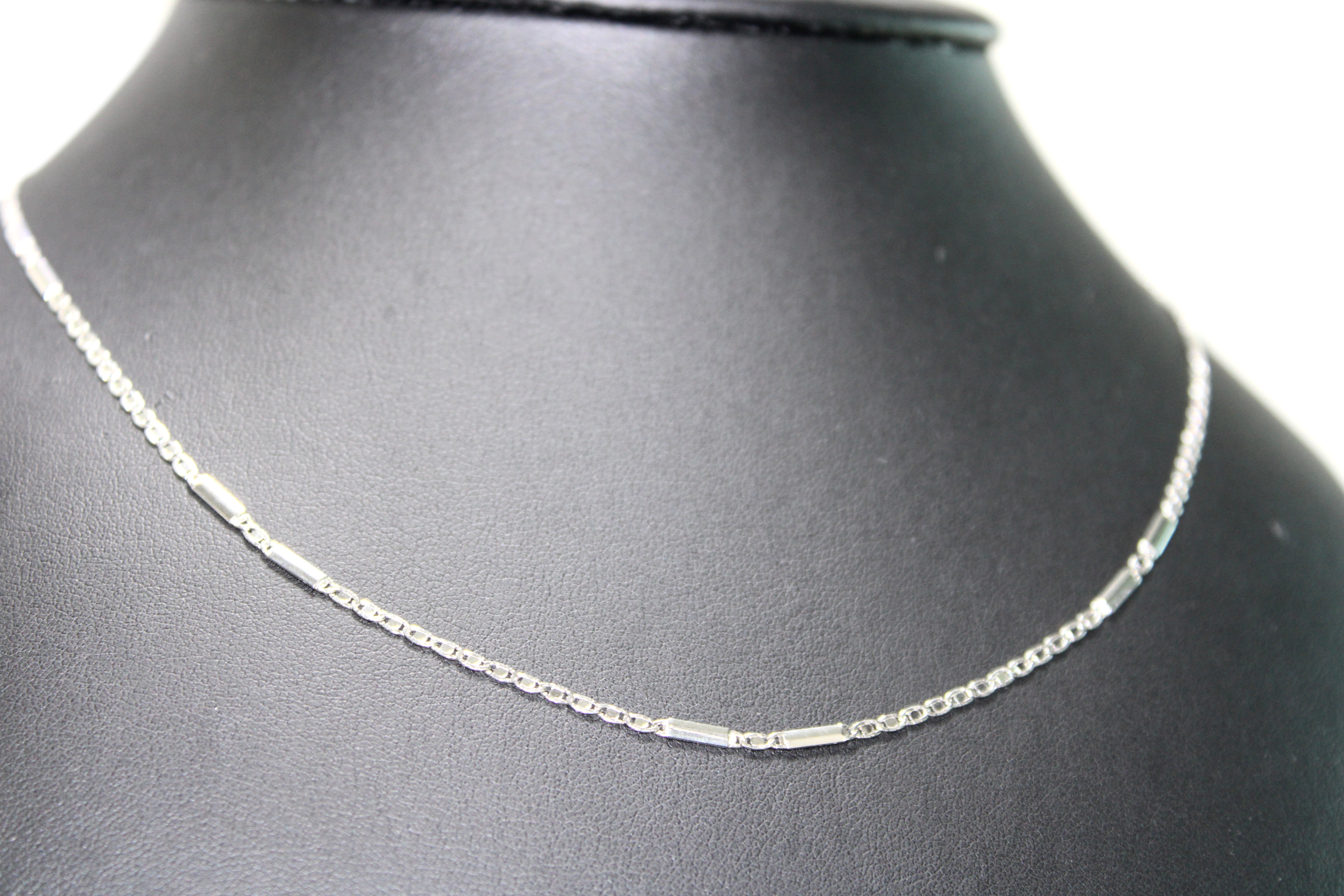 Collana in Oro Bianco 18K