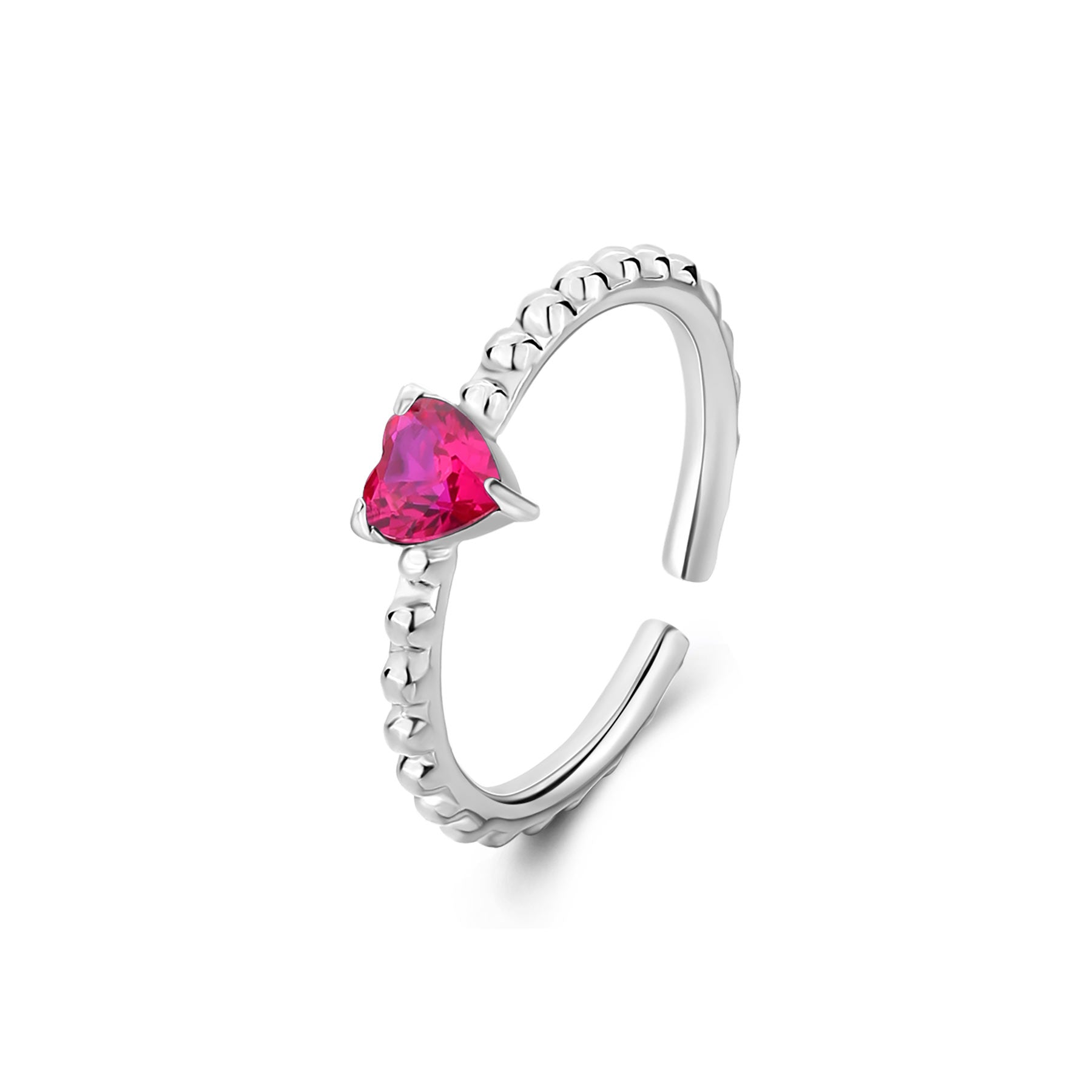 S’Agapõ Anello Dazzly Cuore SDZ126