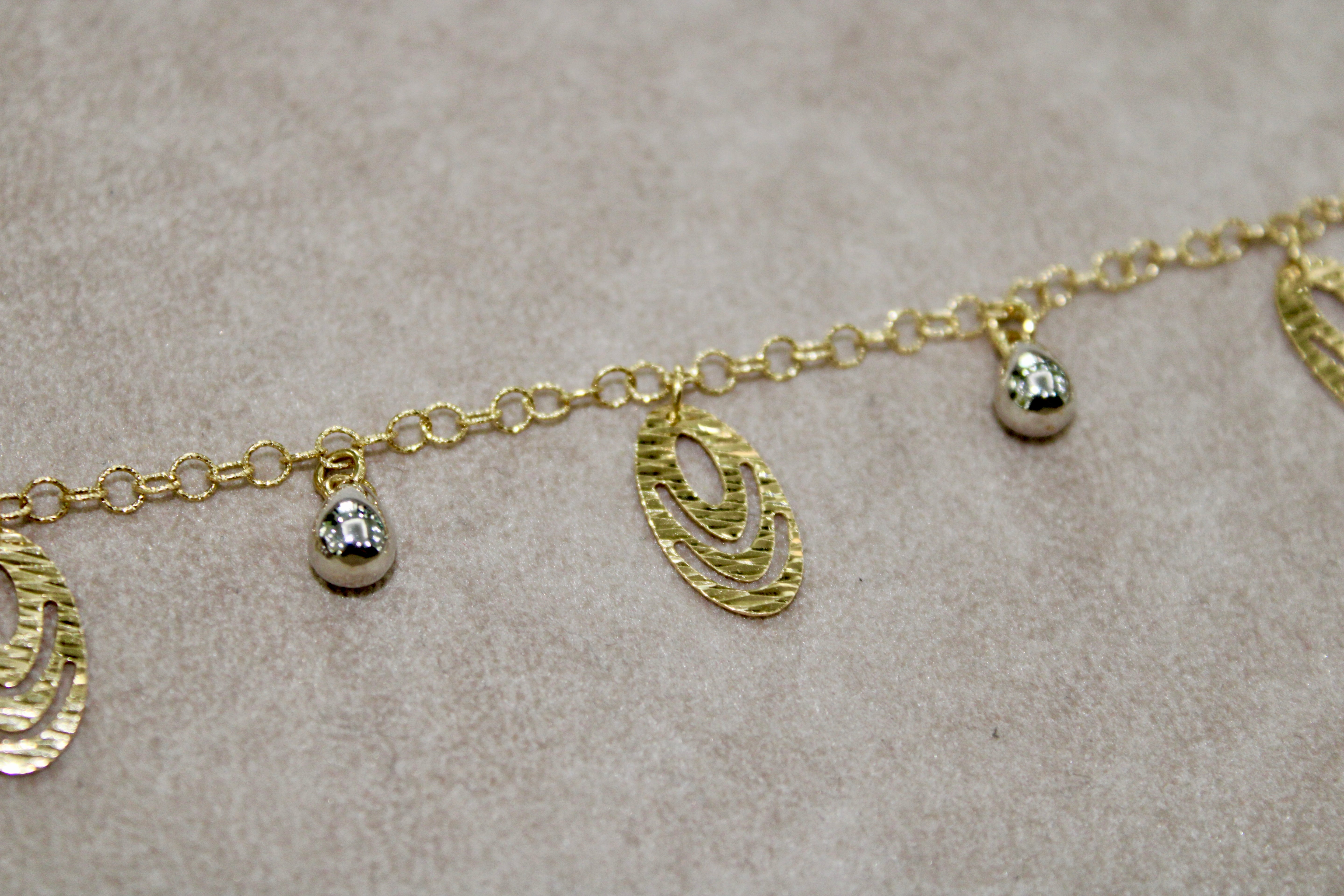 Bracciale in Oro Bi-colore 18k