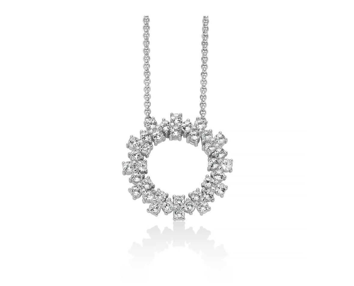 Miluna Collana Unica Neve CLD5096