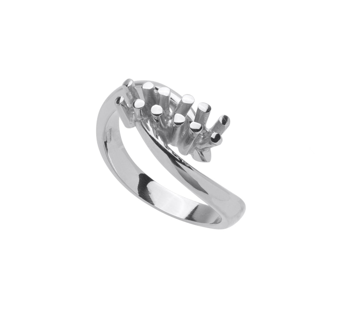 Anello Trilogy a Filo Tondo