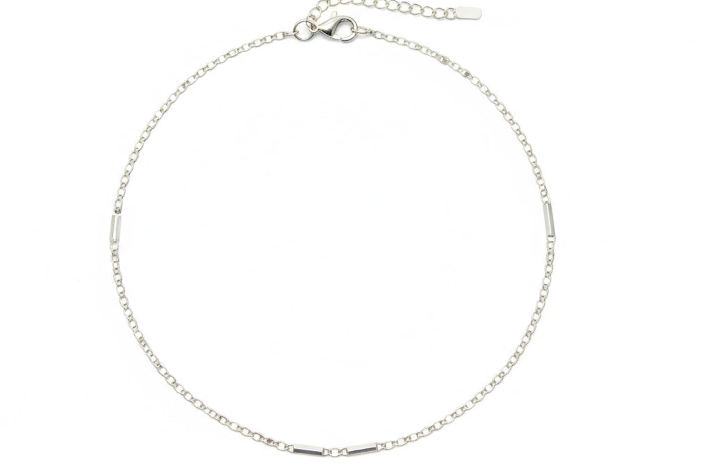 Collana in Oro Bianco 18K