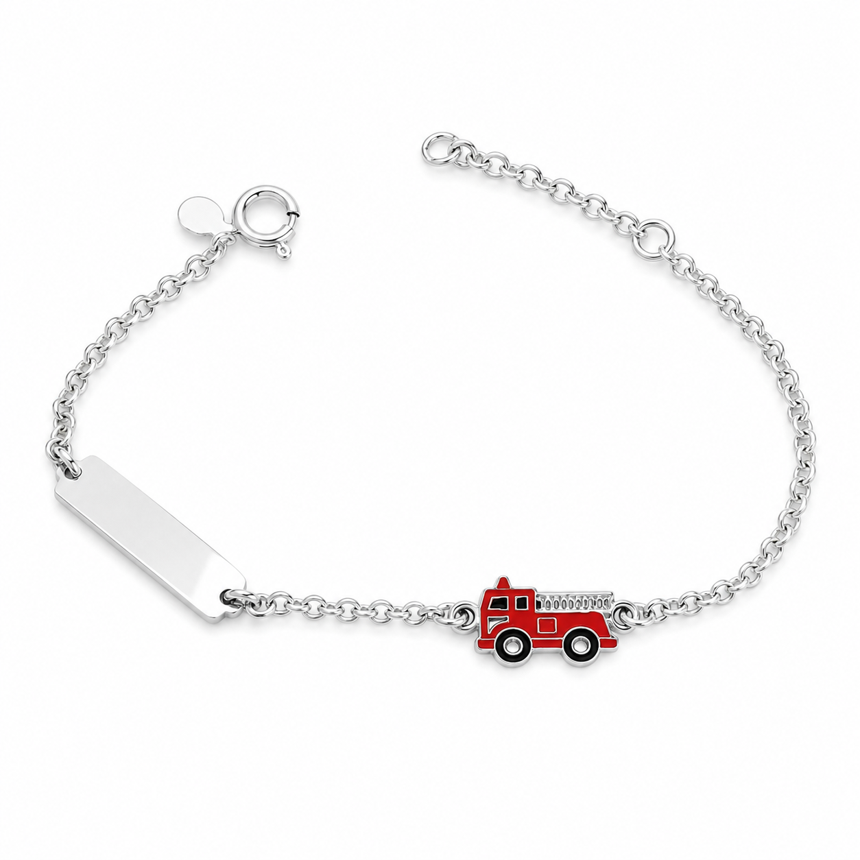 Bracciale Pompieri in Argento 925