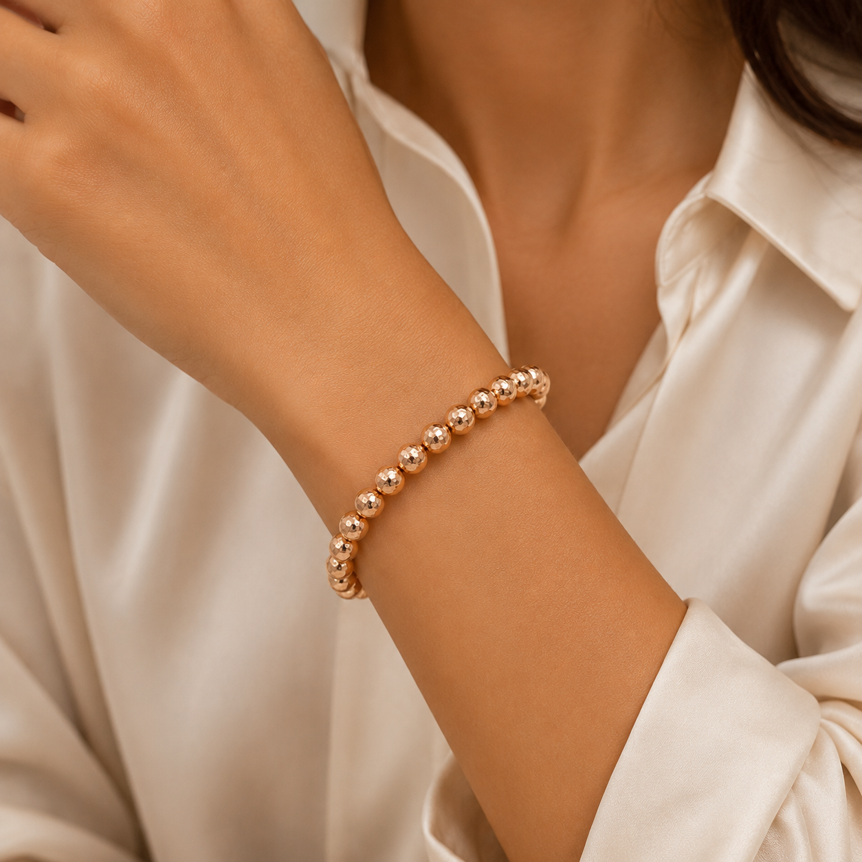 Bracciale in Oro Rosa 18k