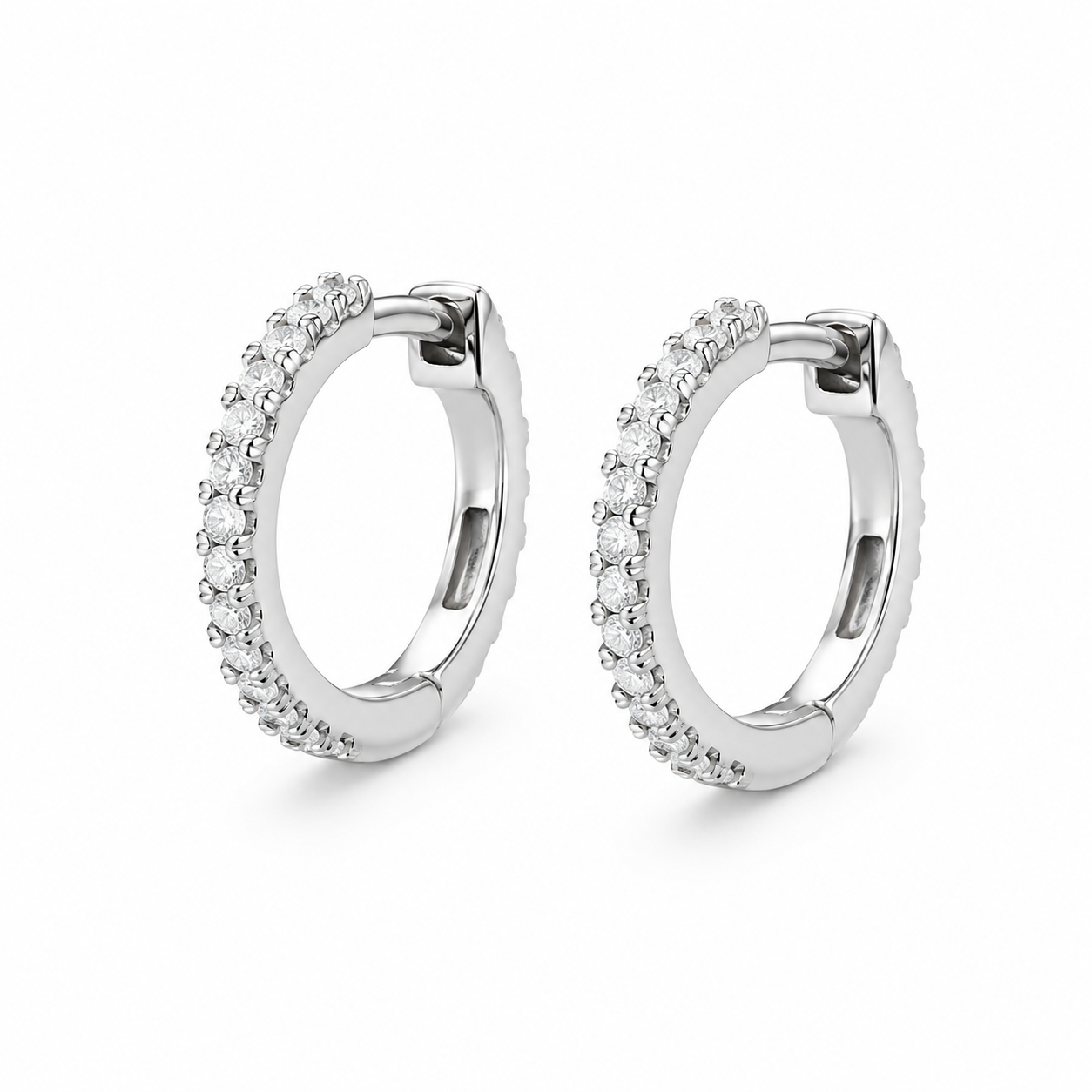 Orecchini Cerchi in Argento 925 GROA09