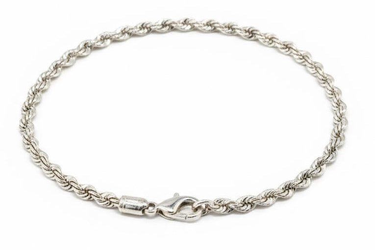 Bracciale Torchon in Oro Bianco 18K