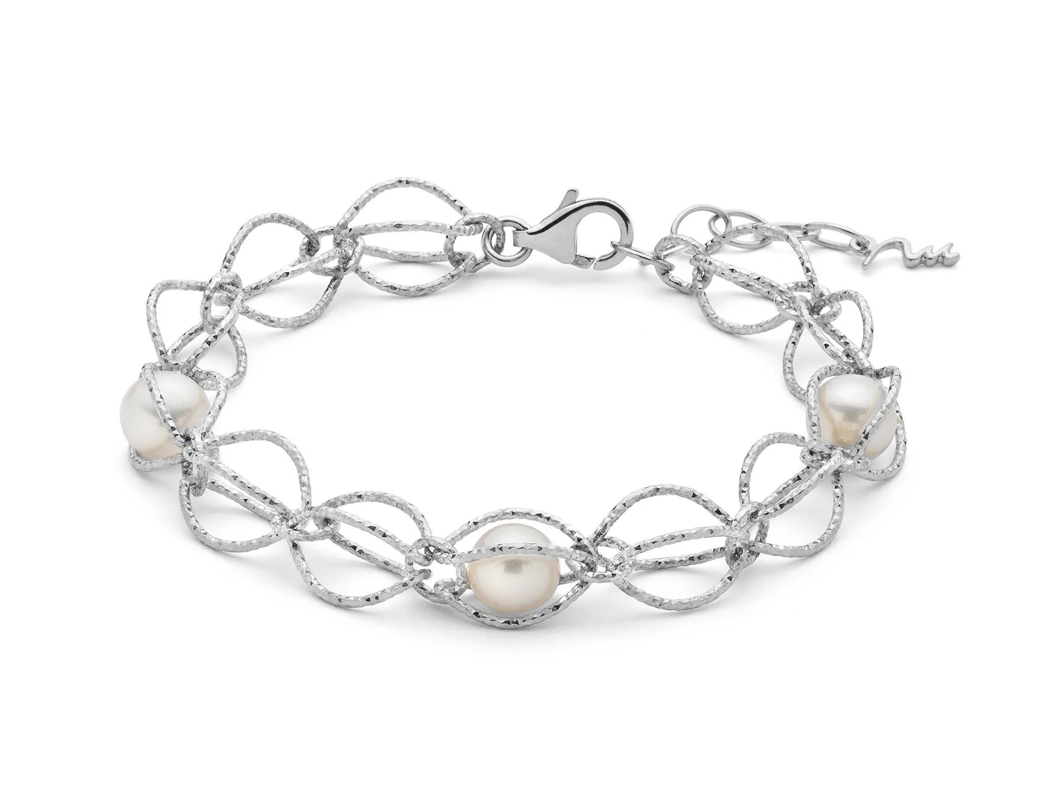 Miluna Bracciale Perle in Argento PBR3345B