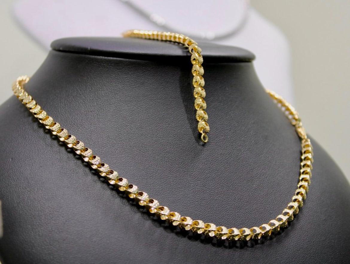 Collana in Oro Giallo 18k