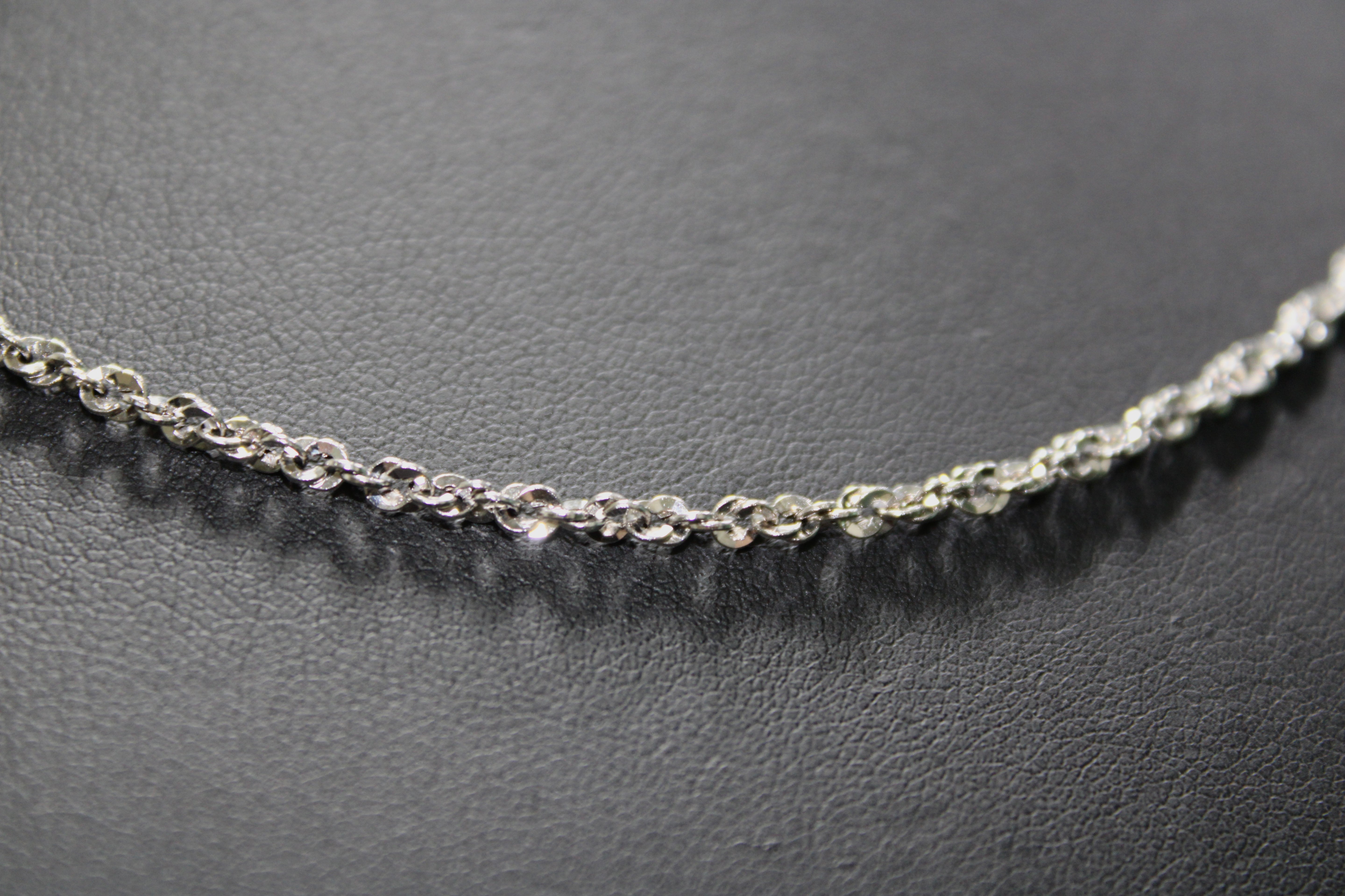 Collana in Oro Bianco 18K