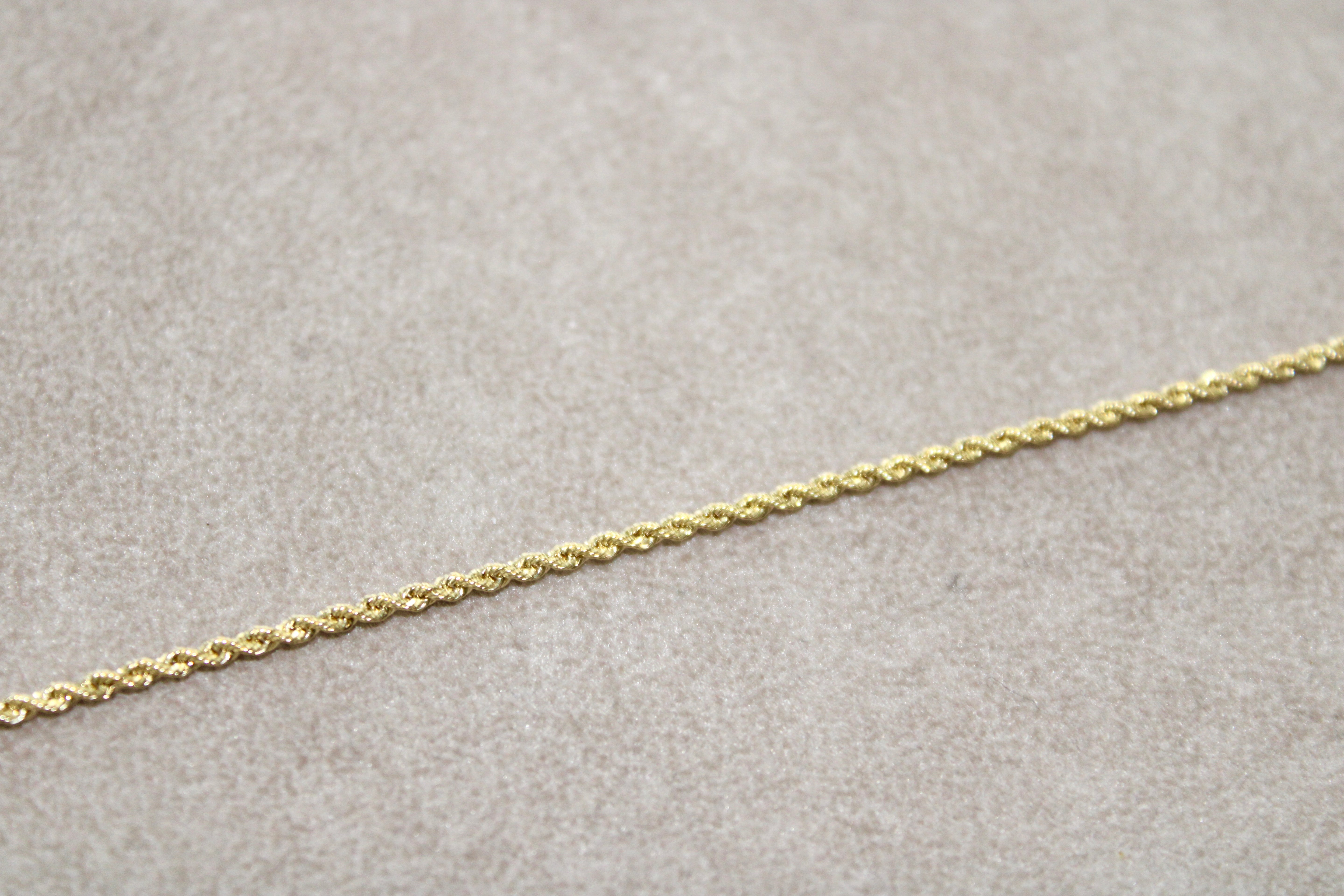 Bracciale Torchon in Oro Giallo 18K