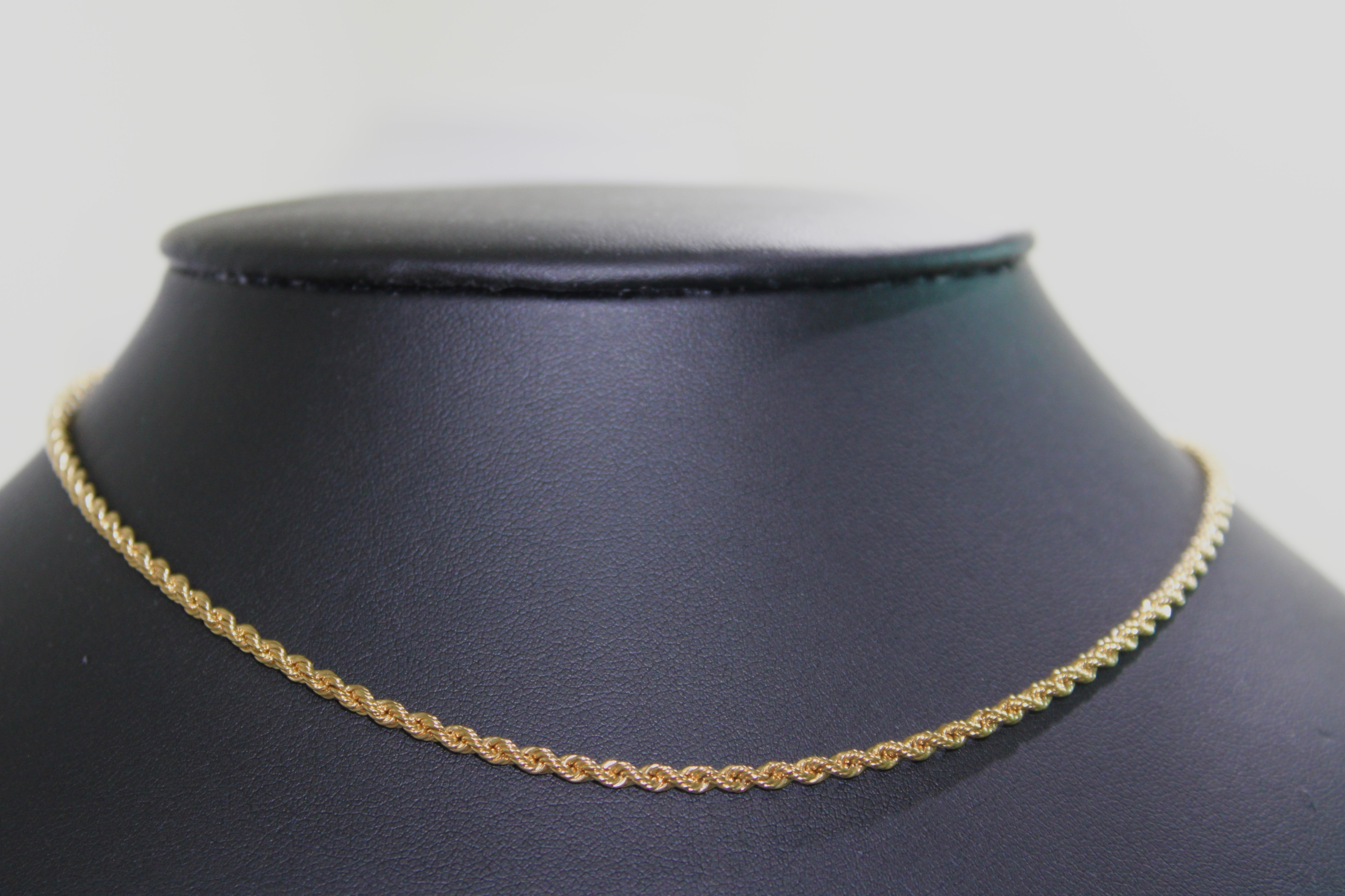 Collana Torchon in Oro Giallo 18K