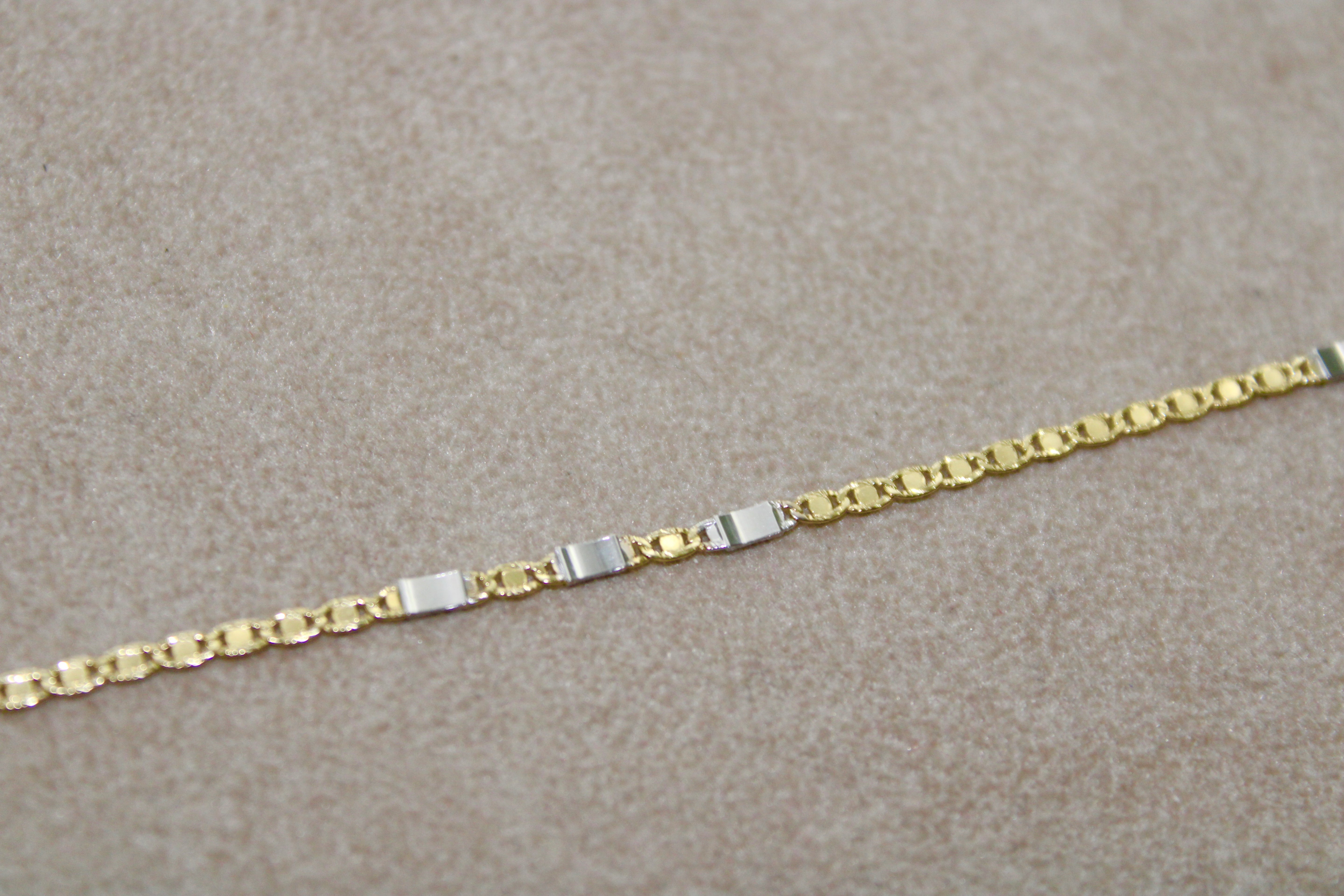 Bracciale Bi-Colore in Oro 18k