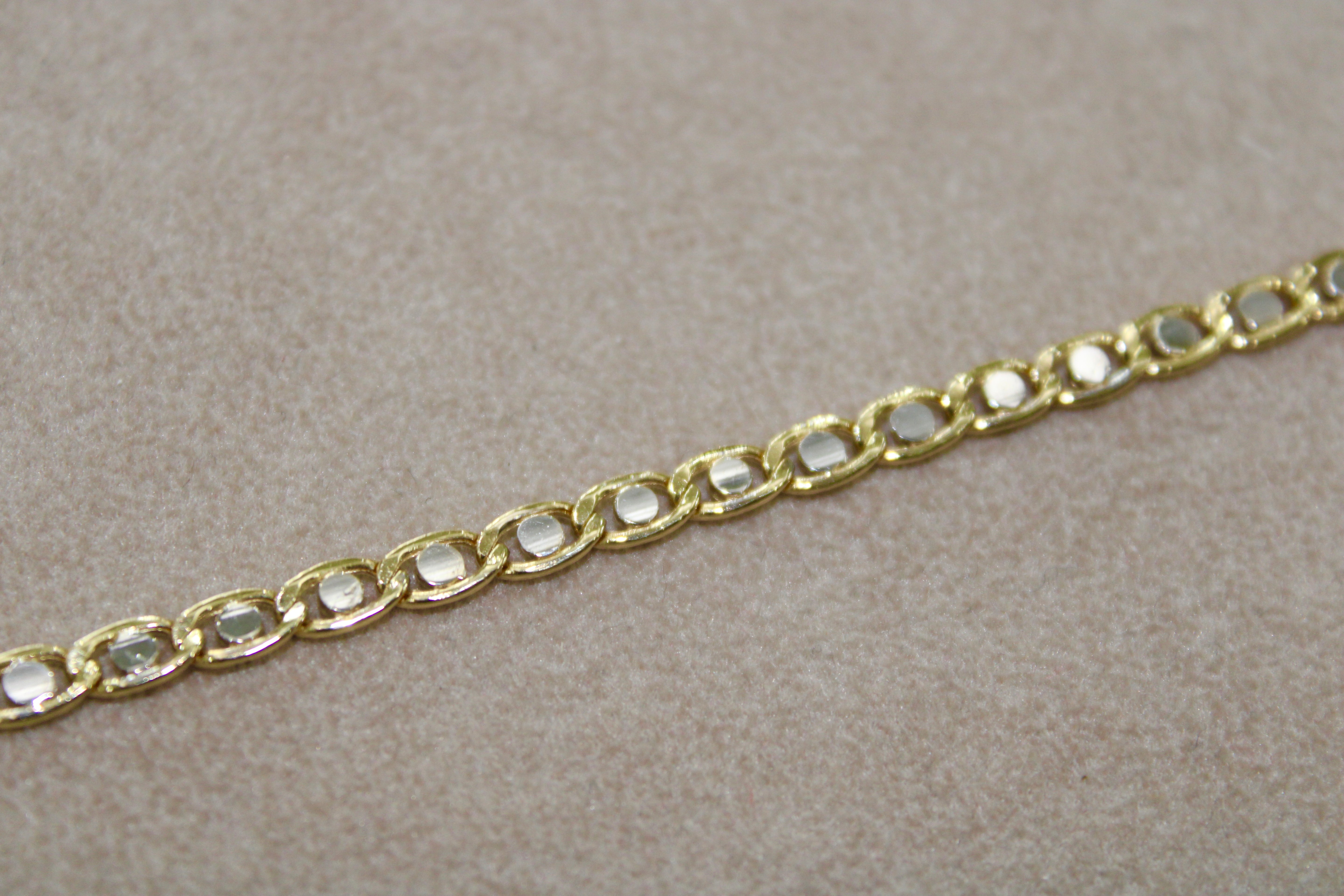 Bracciale Bi-Colore in Oro 18K