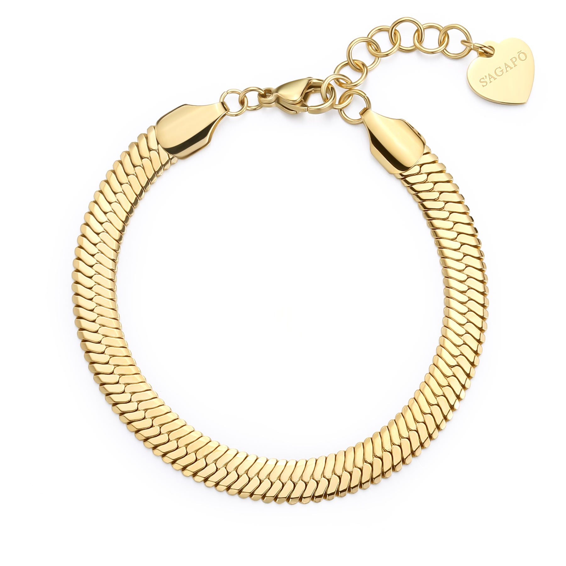 S’Agapõ Bracciale Chunky SHK103