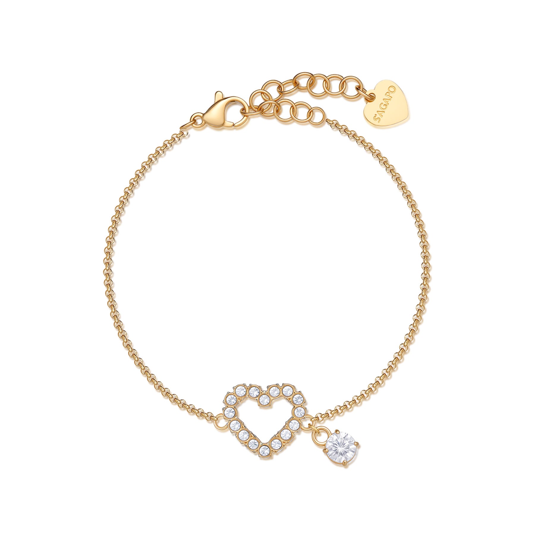 S’Agapõ Bracciale Twinkle SWN12