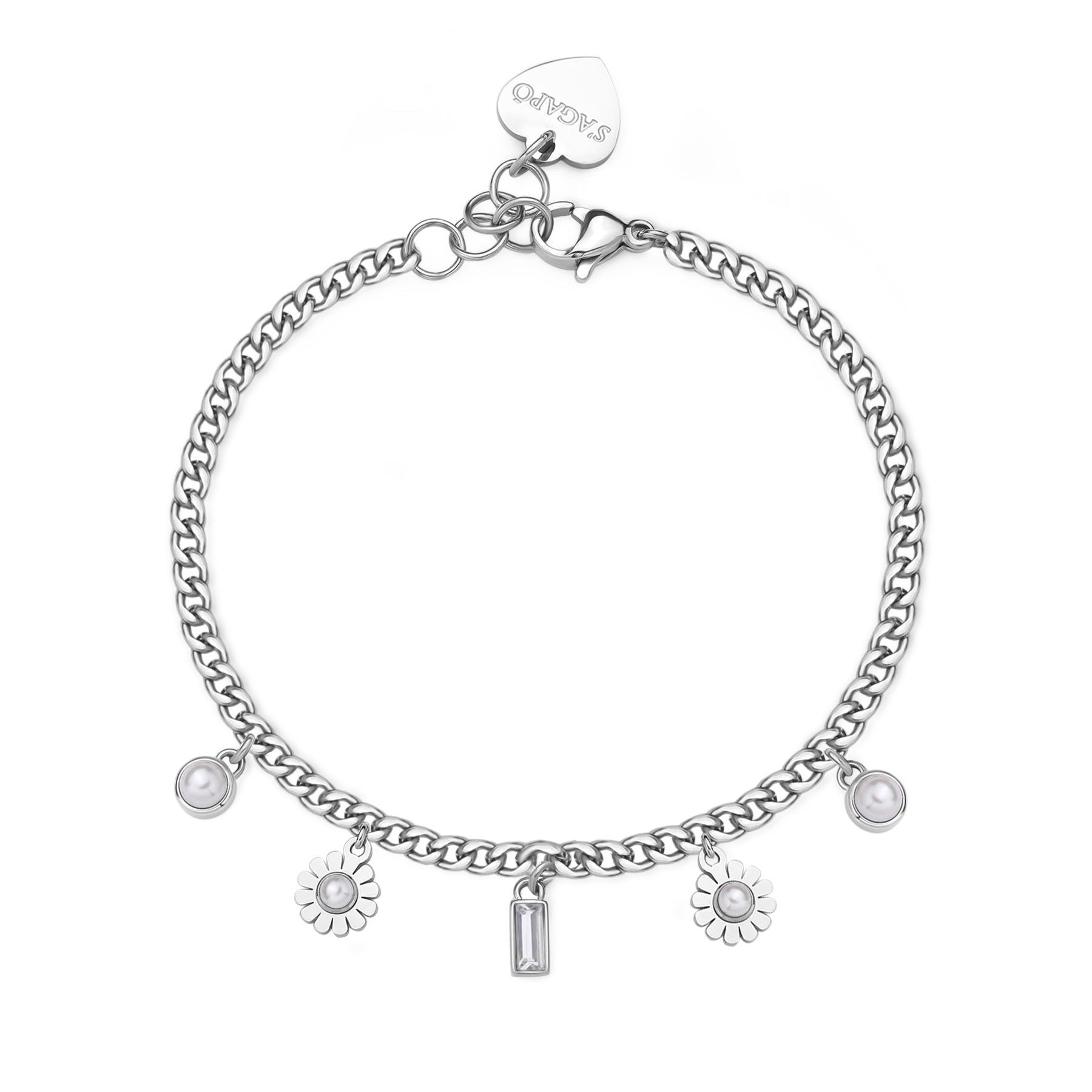 S’Agapõ Bracciale Message SSG31