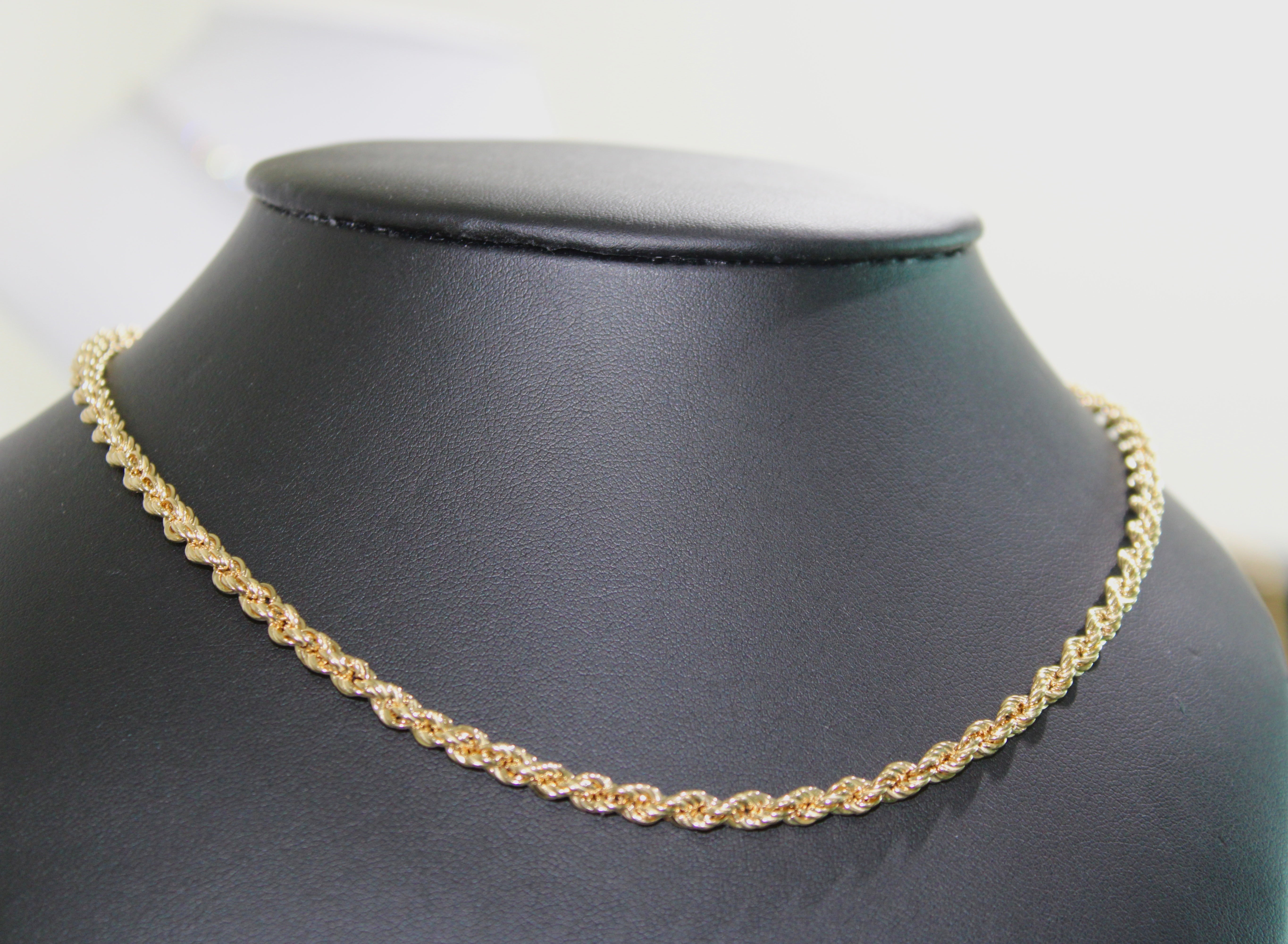 Collana Torchon in Oro Giallo 18k